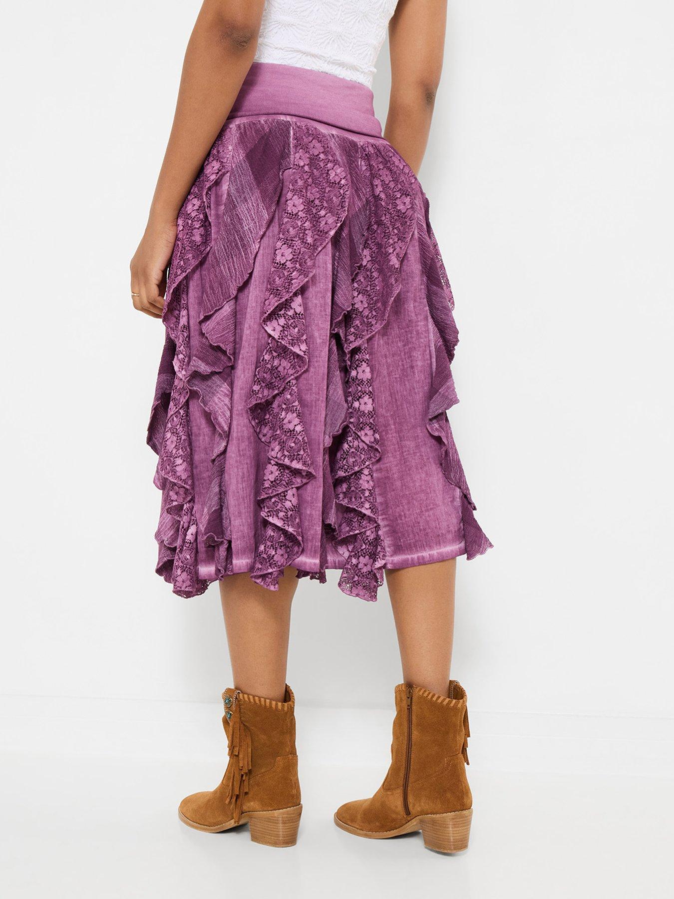 joe-browns-tallulah-ruffle-skirt-purplestillFront
