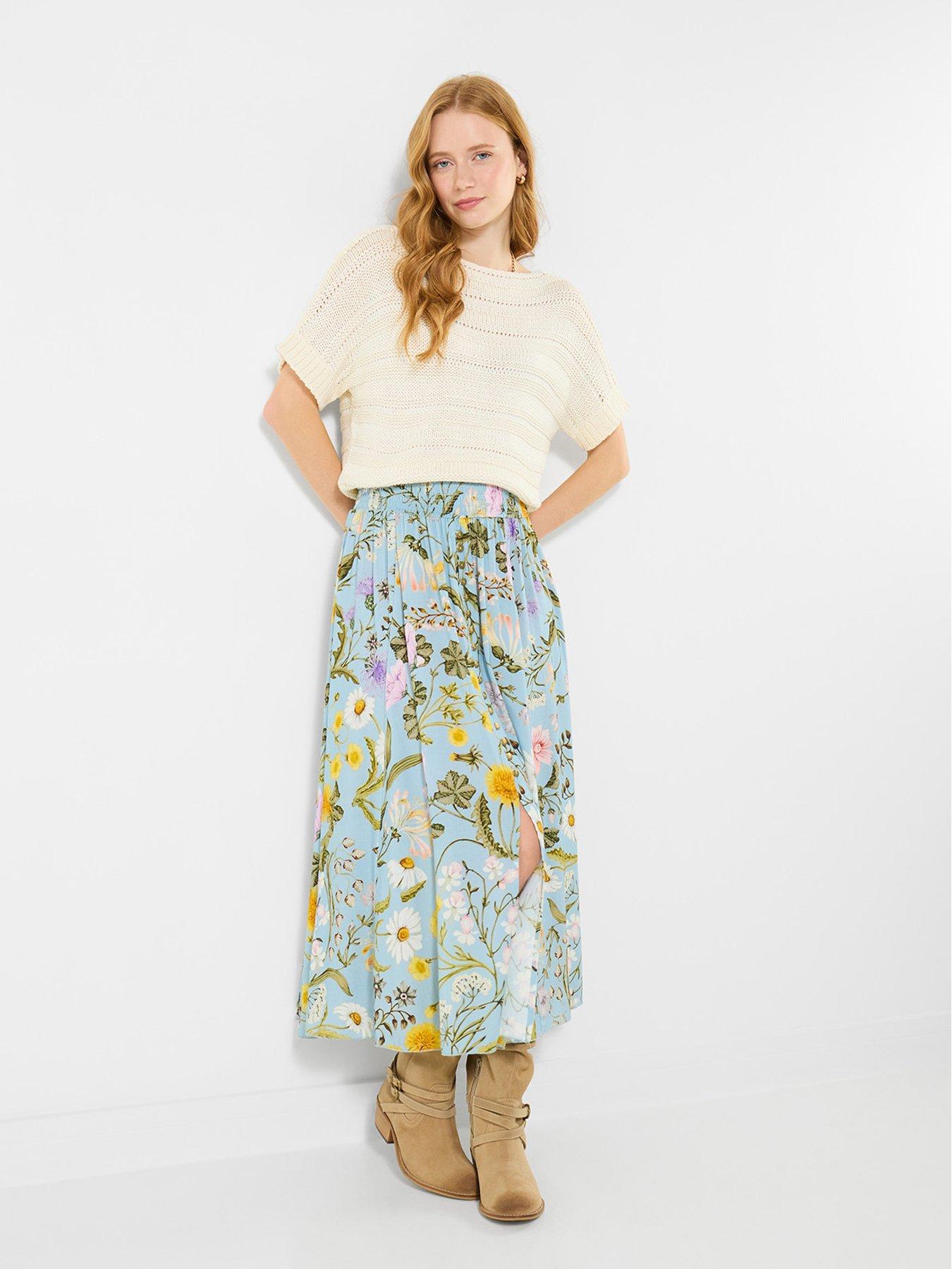 joe-browns-spring-meadow-button-front-midi-skirt-blueoutfit
