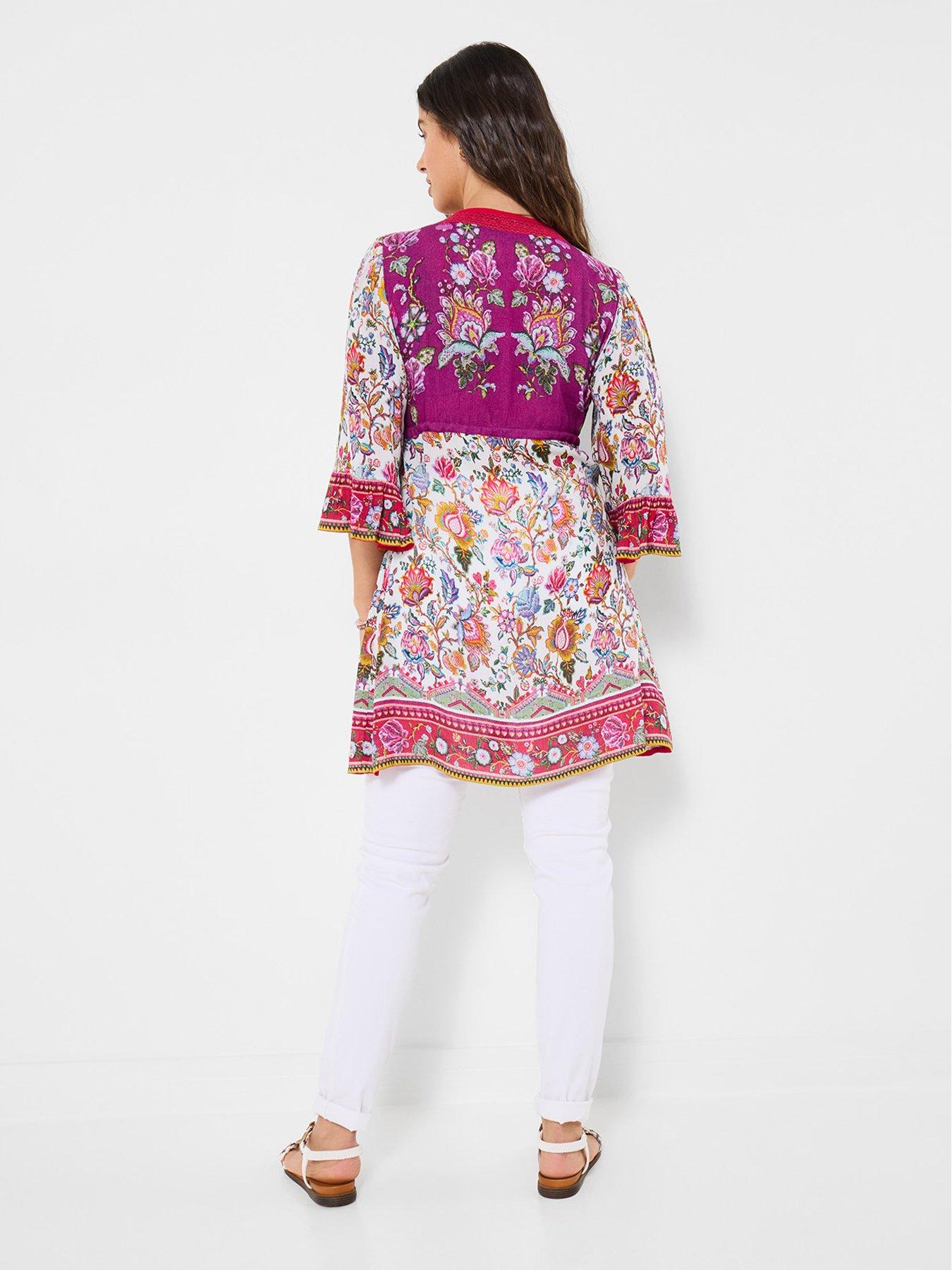 Image 2 of 6 of Joe Browns Ultimate Boho Tunic Dress - White