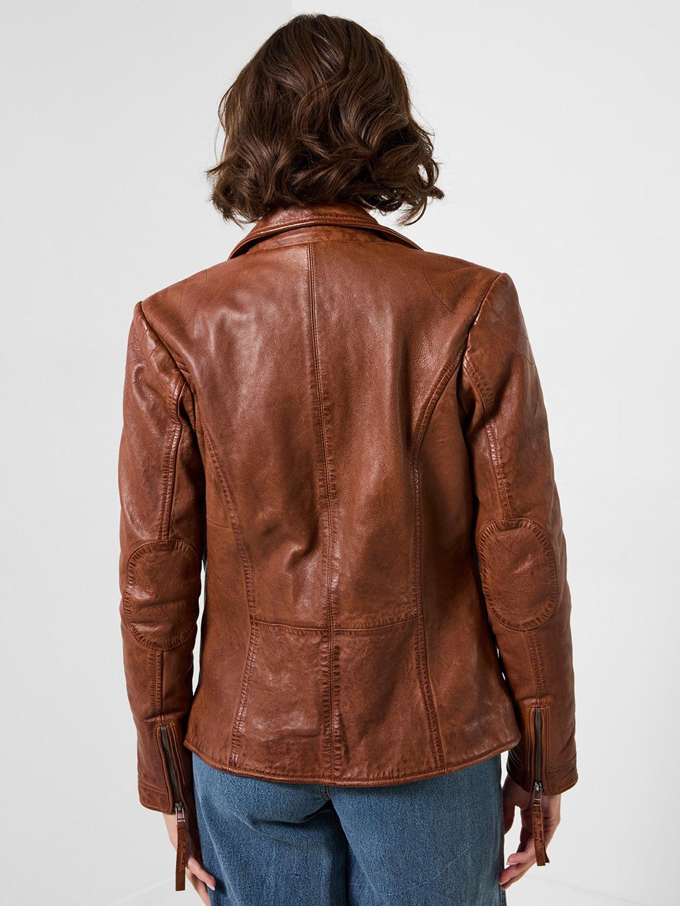 Image 2 of 6 of Joe Browns Joes Favourite Leather Jacket