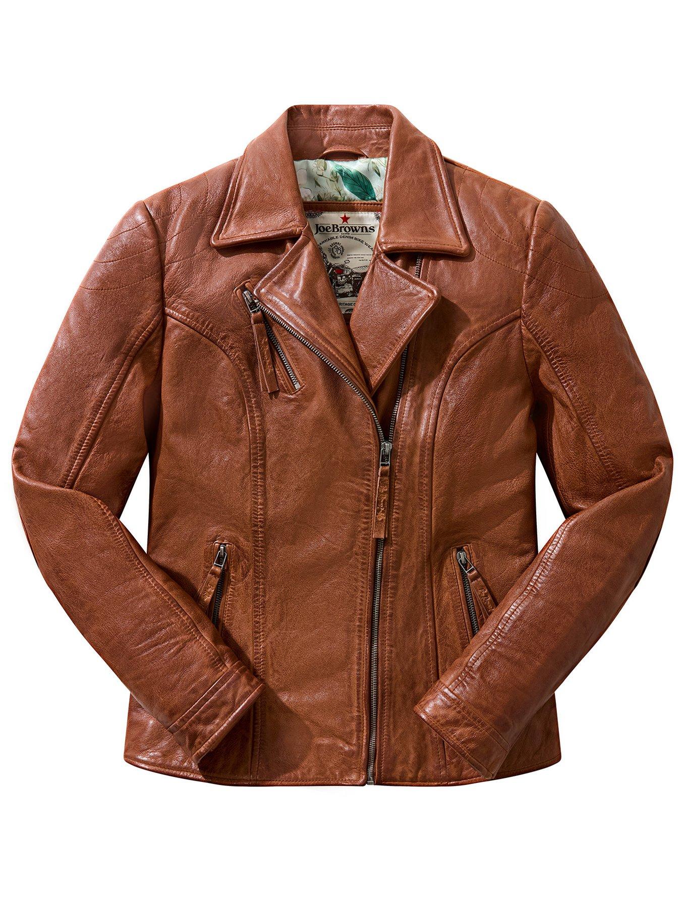 Image 6 of 6 of Joe Browns Joes Favourite Leather Jacket