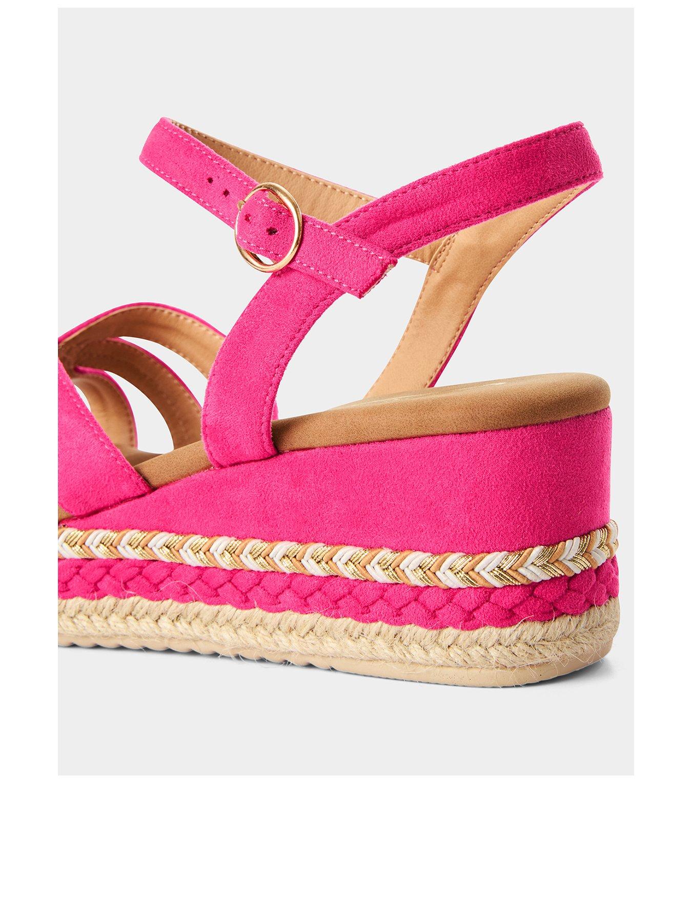 joe-browns-anna-wedged-sandals-pinkback