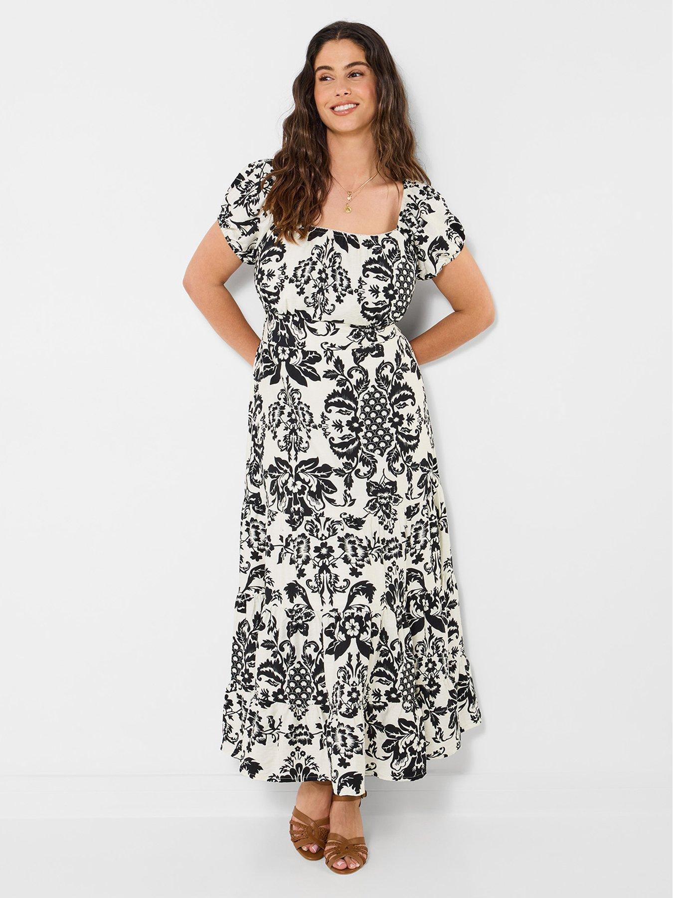 joe-browns-serena-printed-maxi-dress-whitefront