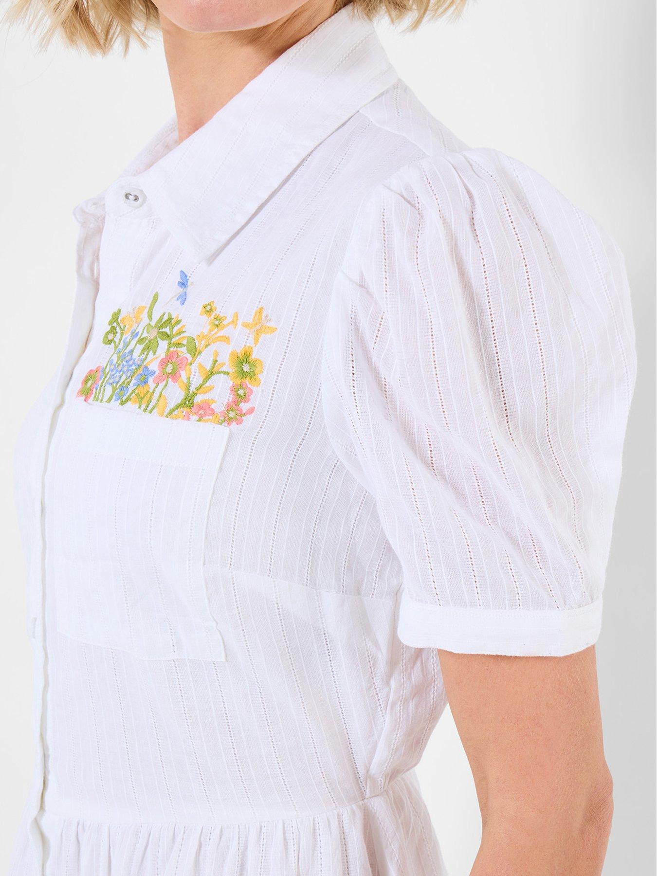 joe-browns-spring-meadows-embroidered-cotton-dobby-dress-whiteoutfit