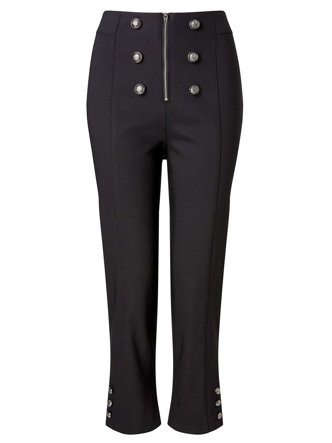 joe-browns-dita-button-front-capri-pants-blackoutfit