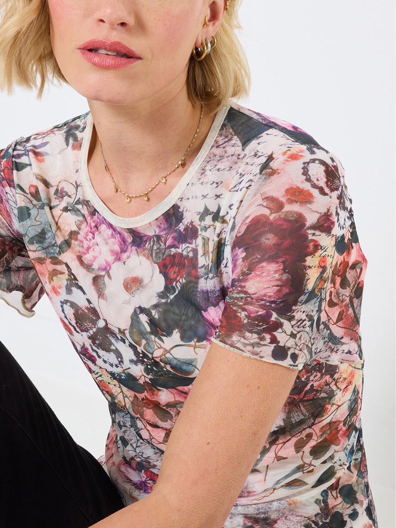 joe-browns-davina-short-sleeve-mesh-top-pinkback