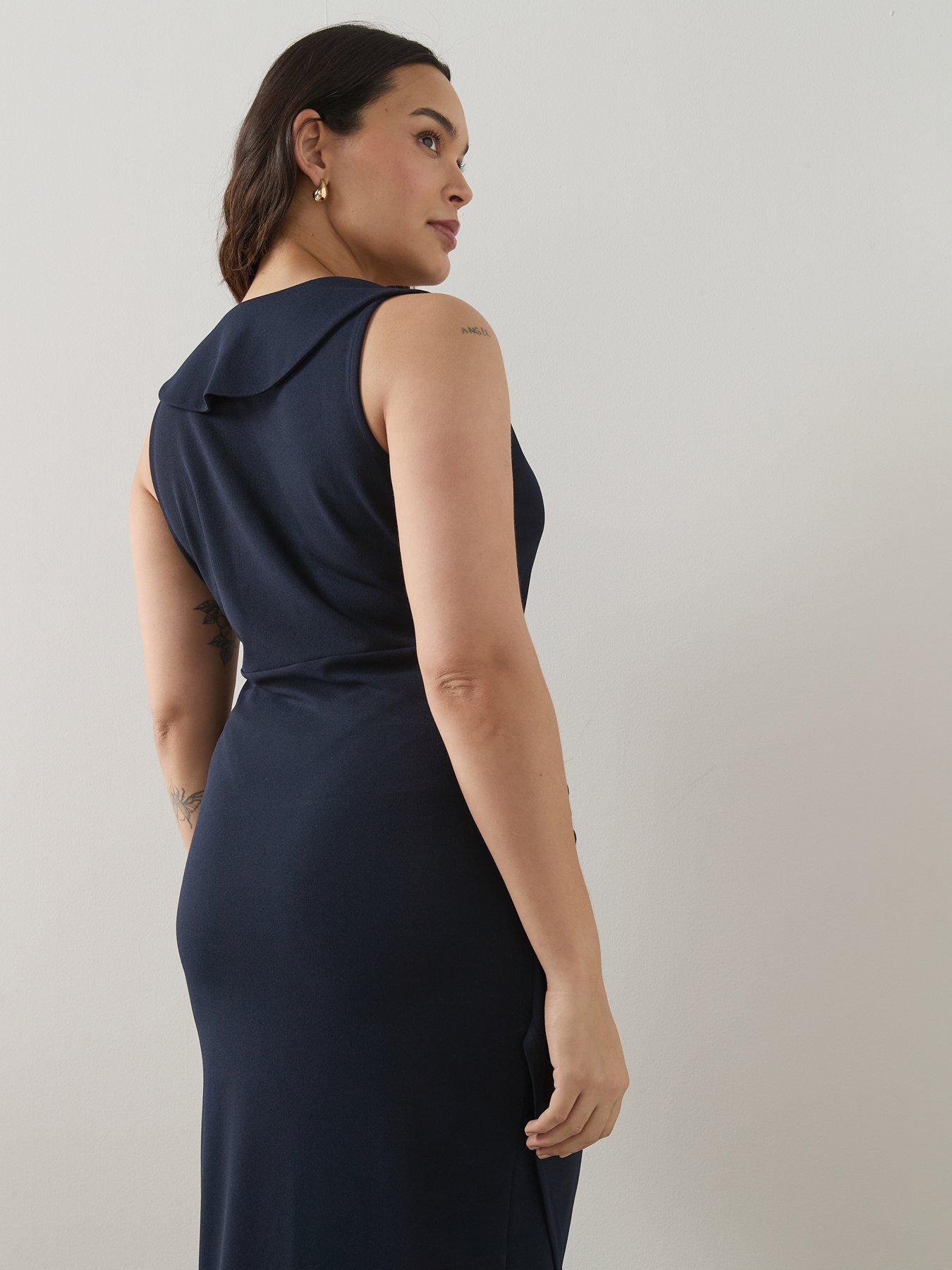 the-very-collection-curve-wrap-drape-pencil-dressdetail