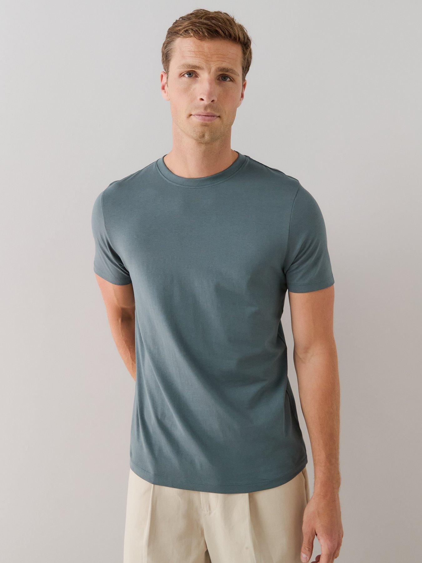 Image 5 of 7 of The Very Collection 3 Pack Essential T-Shirts - Multi
