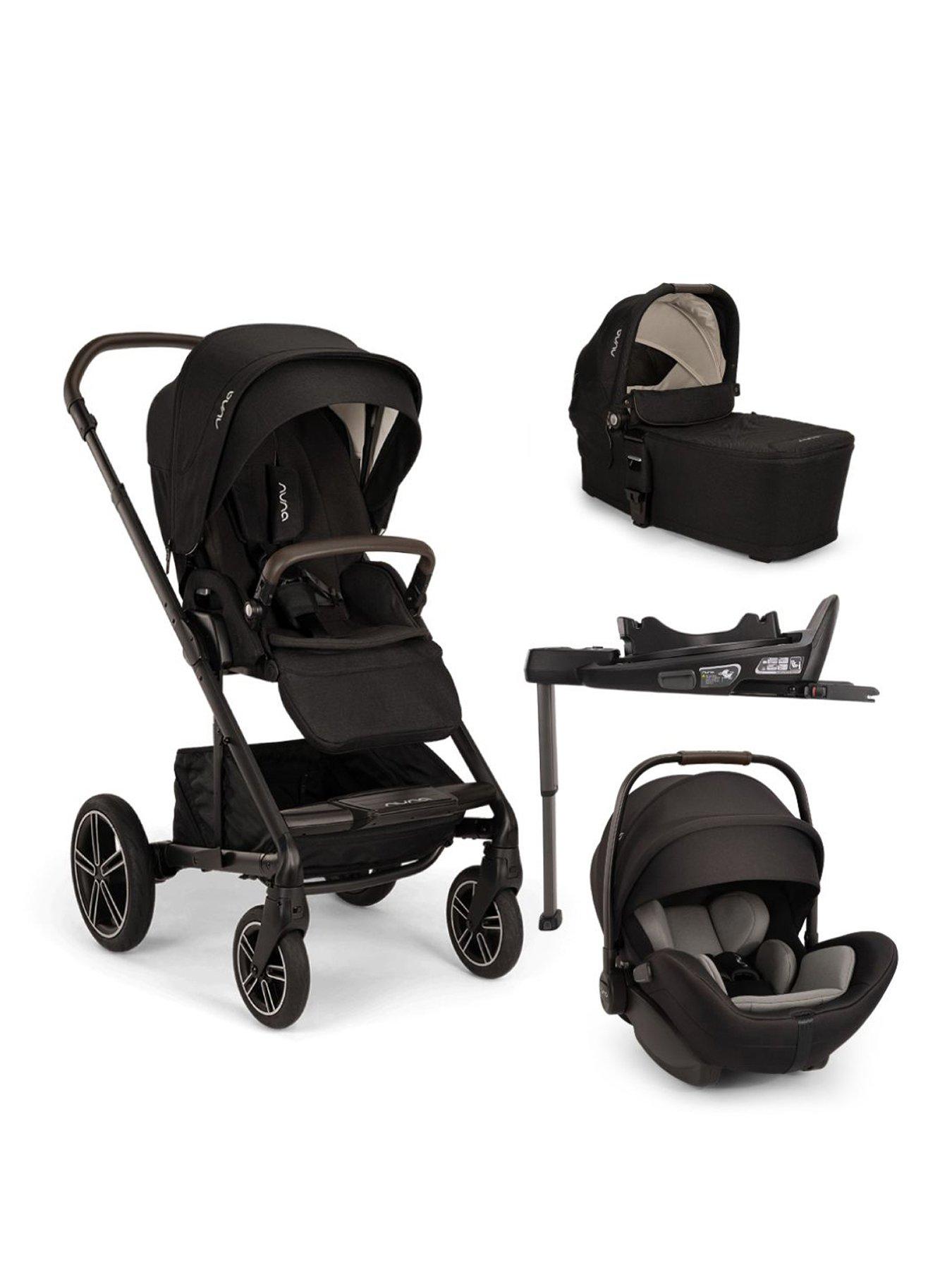 Nuna MIXX next - ARRA flex/BASE curv Bundle - Caviar