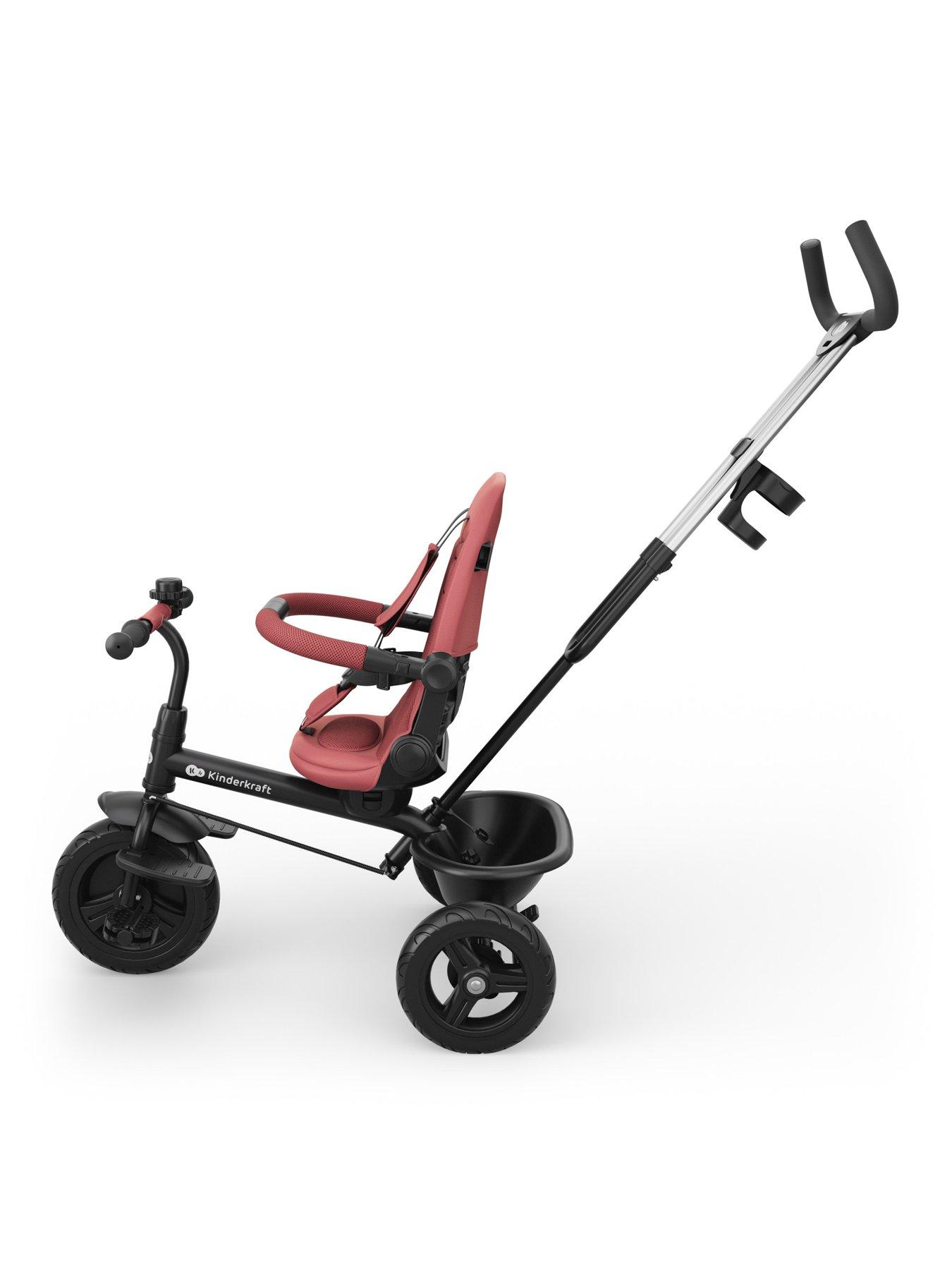 Image 5 of 8 of Kinderkraft Aston 2 Plus Tricycle - Rose Pink