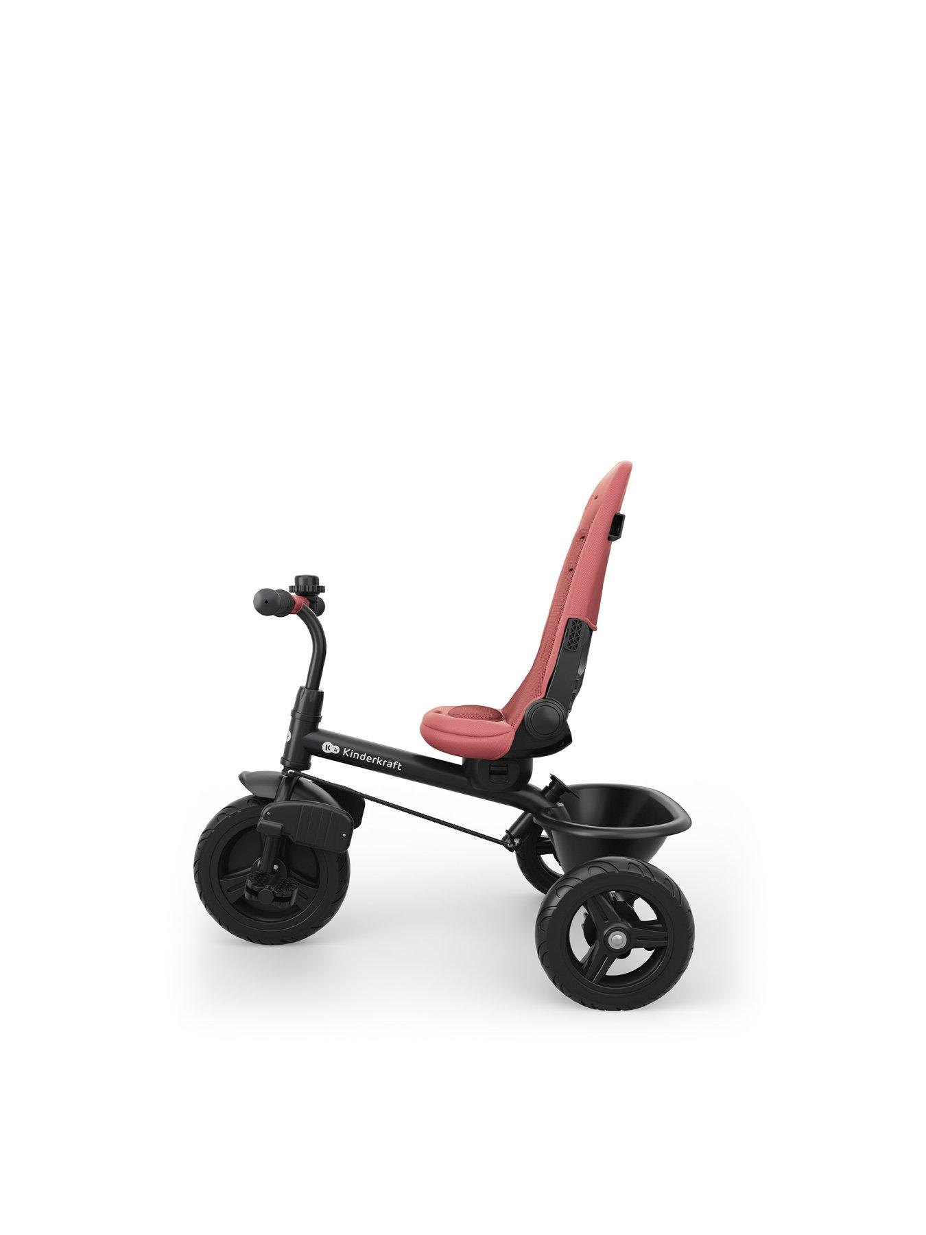 Image 6 of 8 of Kinderkraft Aston 2 Plus Tricycle - Rose Pink