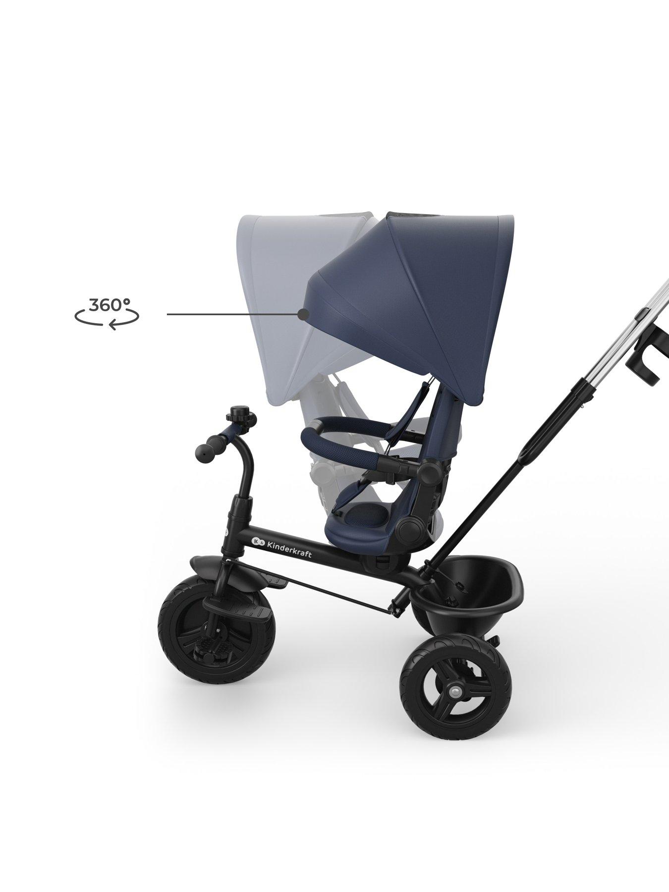 kinderkraft-aston-2-plus-tricycle-navystillFront
