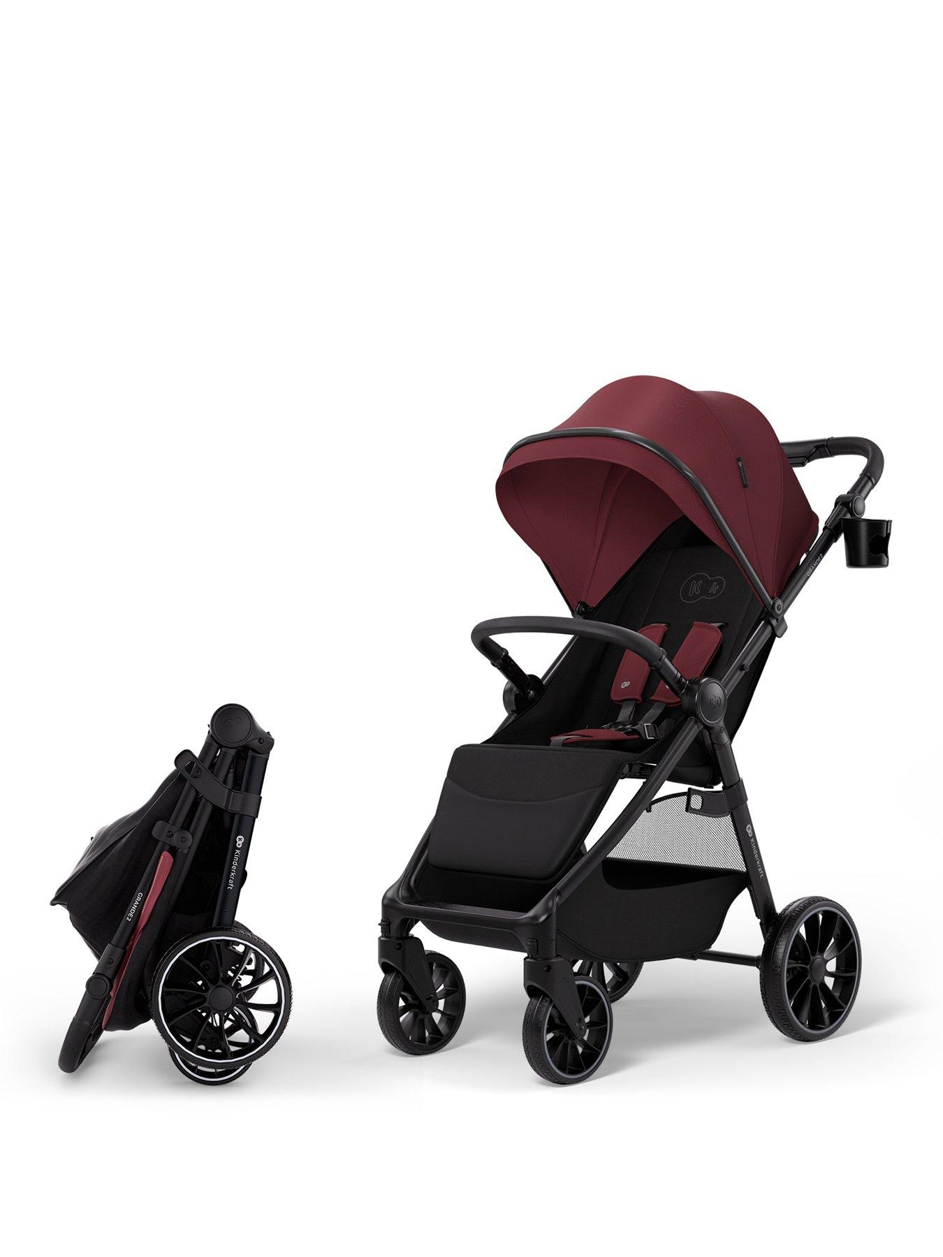 kinderkraft-grande-2-pushchair-burgundy