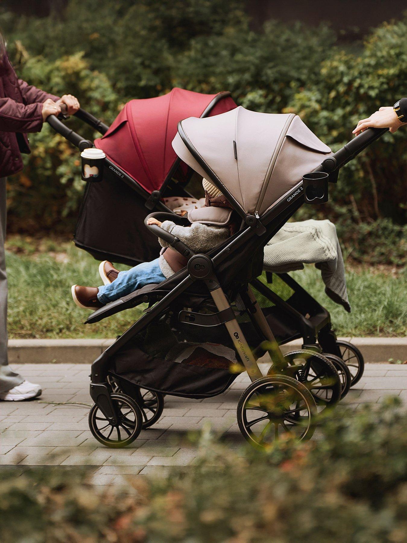 kinderkraft-grande-2-pushchair-burgundyoutfit