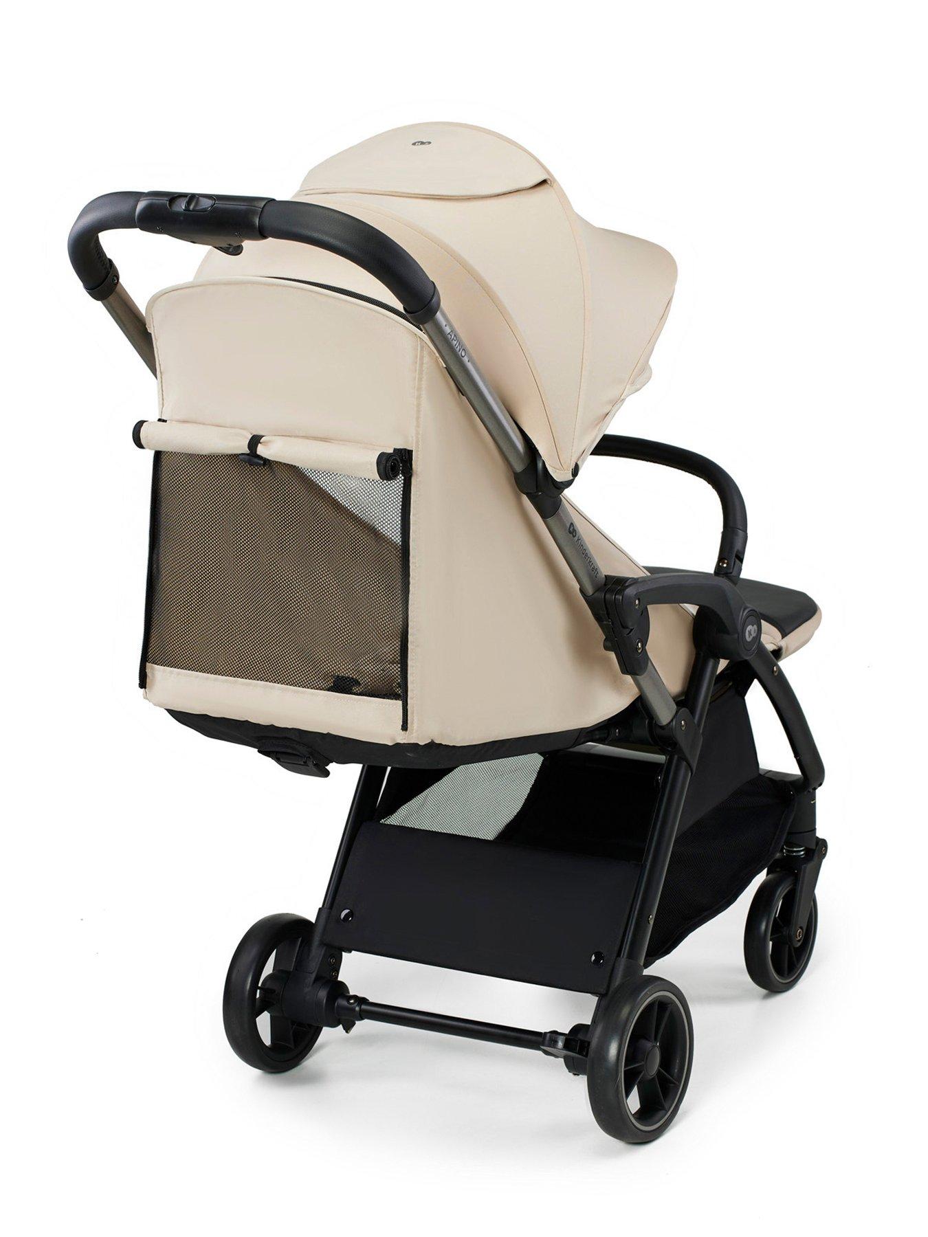 kinderkraft-apino-compact-stroller-dune-beigeoutfit