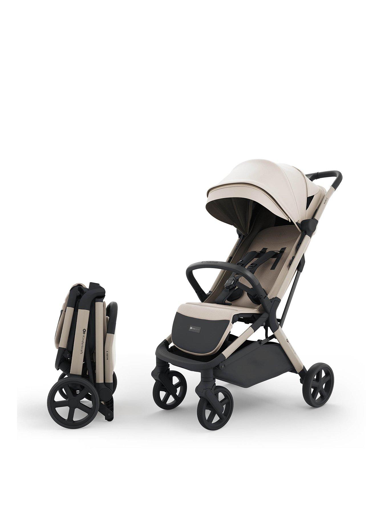 Kinderkraft Nubi 3 Autofolding Pushchair - Beige
