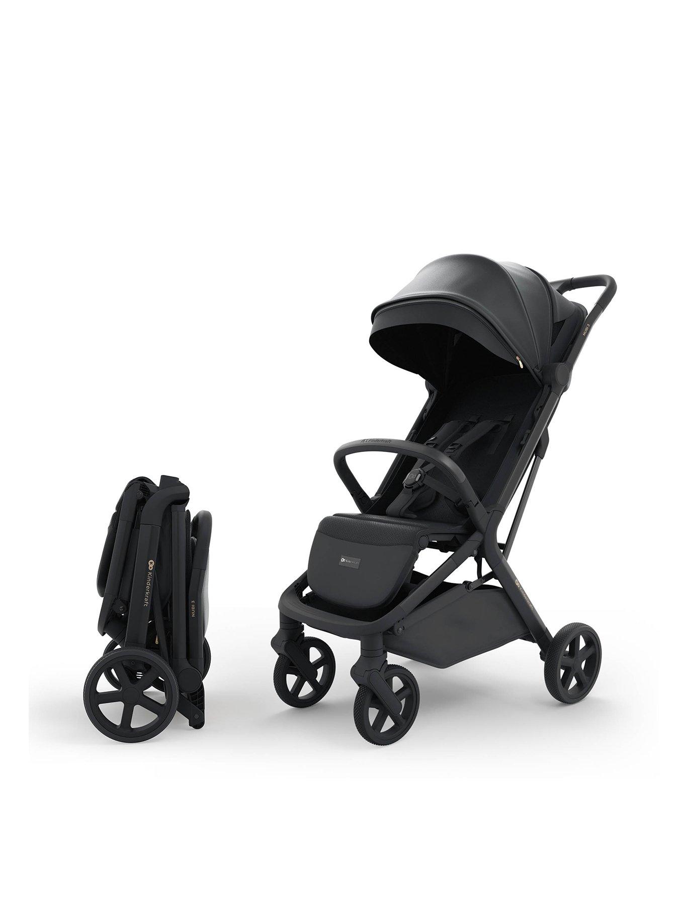 Image 1 of 8 of Kinderkraft Nubi 3 Autofolding Pushchair - Black