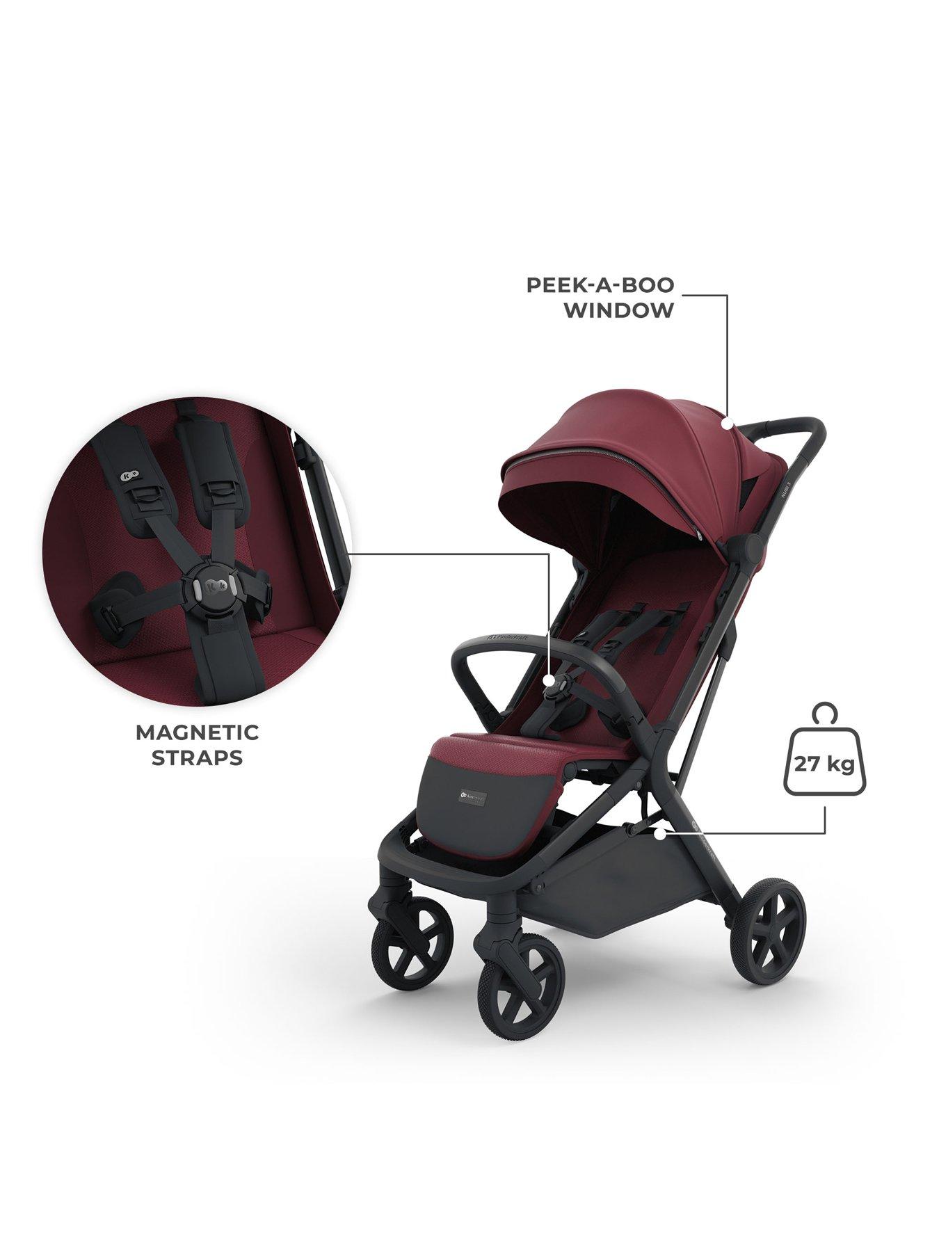 kinderkraft-nubi-3-autofolding-pushchair-rubystillFront