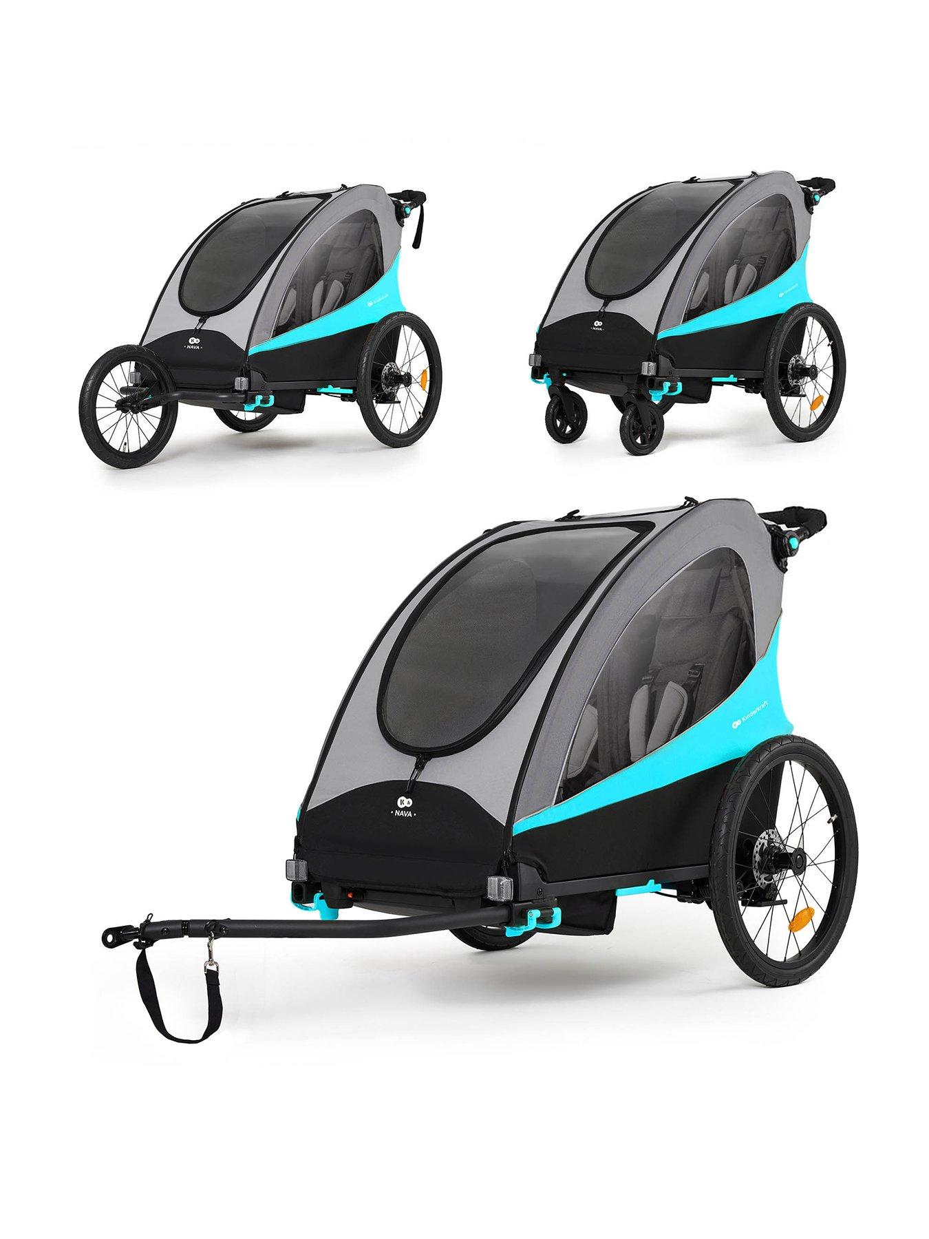 Image 1 of 8 of Kinderkraft Nava Stroller/Jogger - Blue