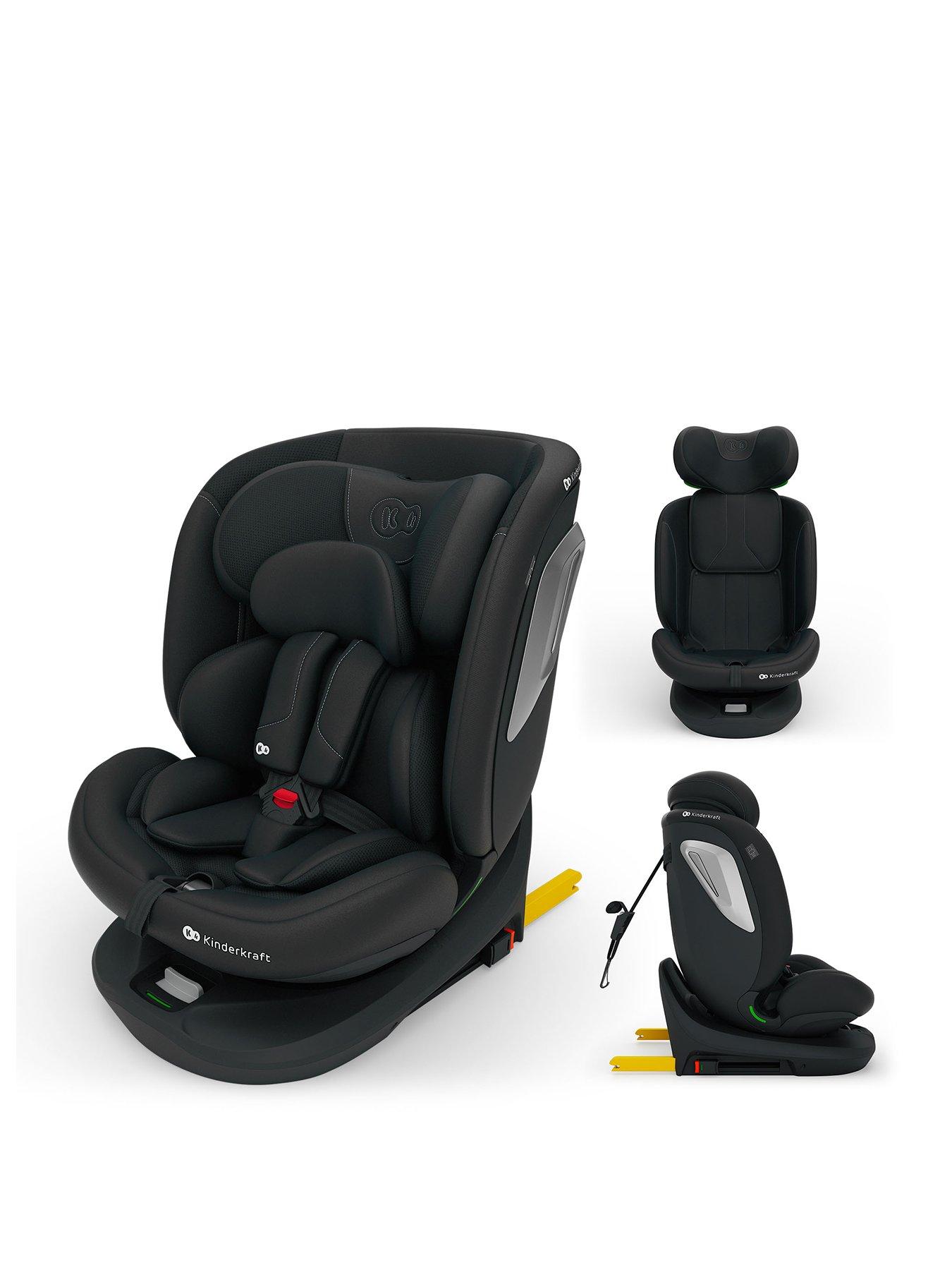 Image 1 of 8 of Kinderkraft I-Grow 2 PLUS i-Size Car Seat - Black
