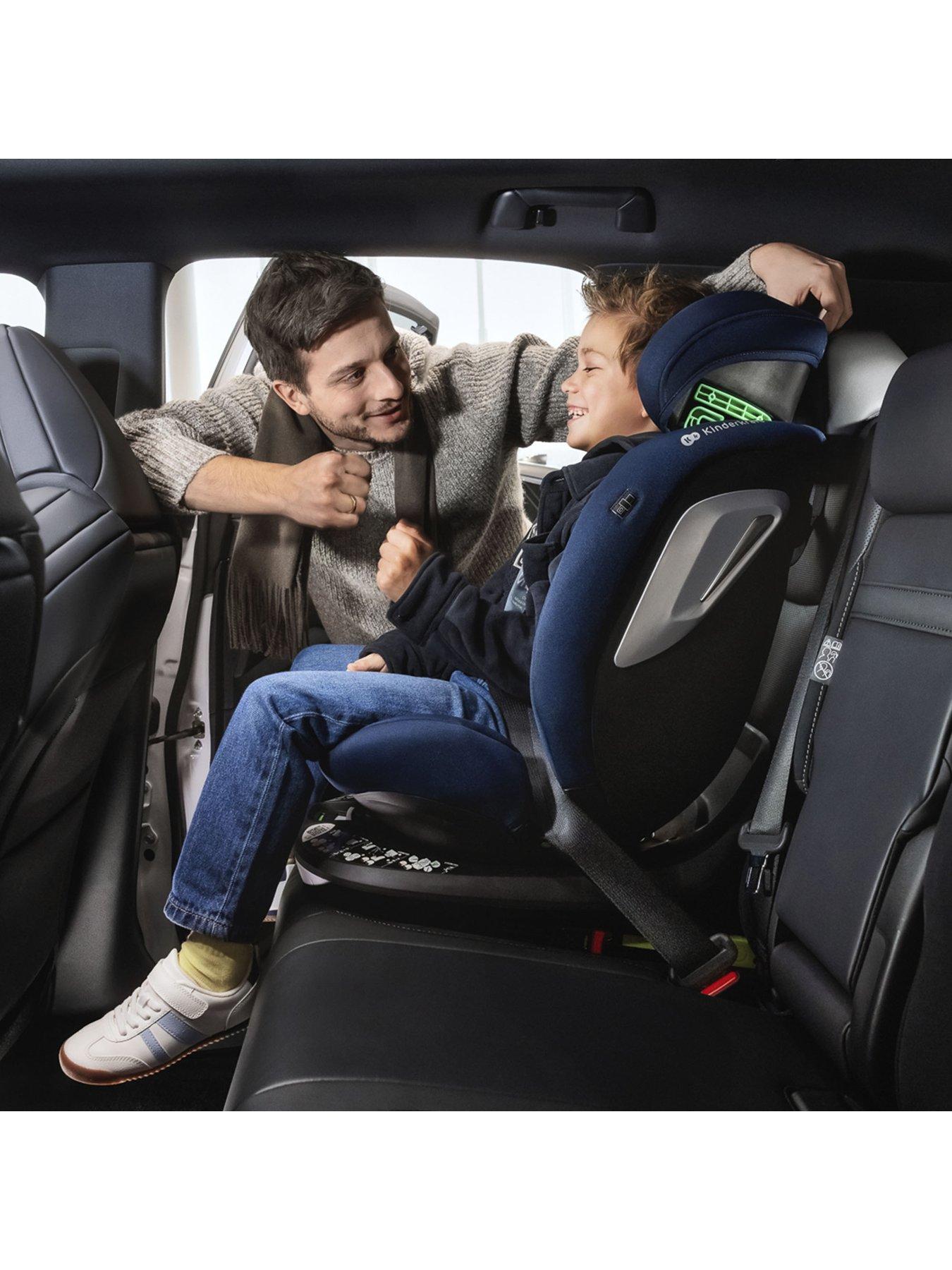 Image 2 of 8 of Kinderkraft I-Grow 2 PLUS i-Size Car Seat - Black