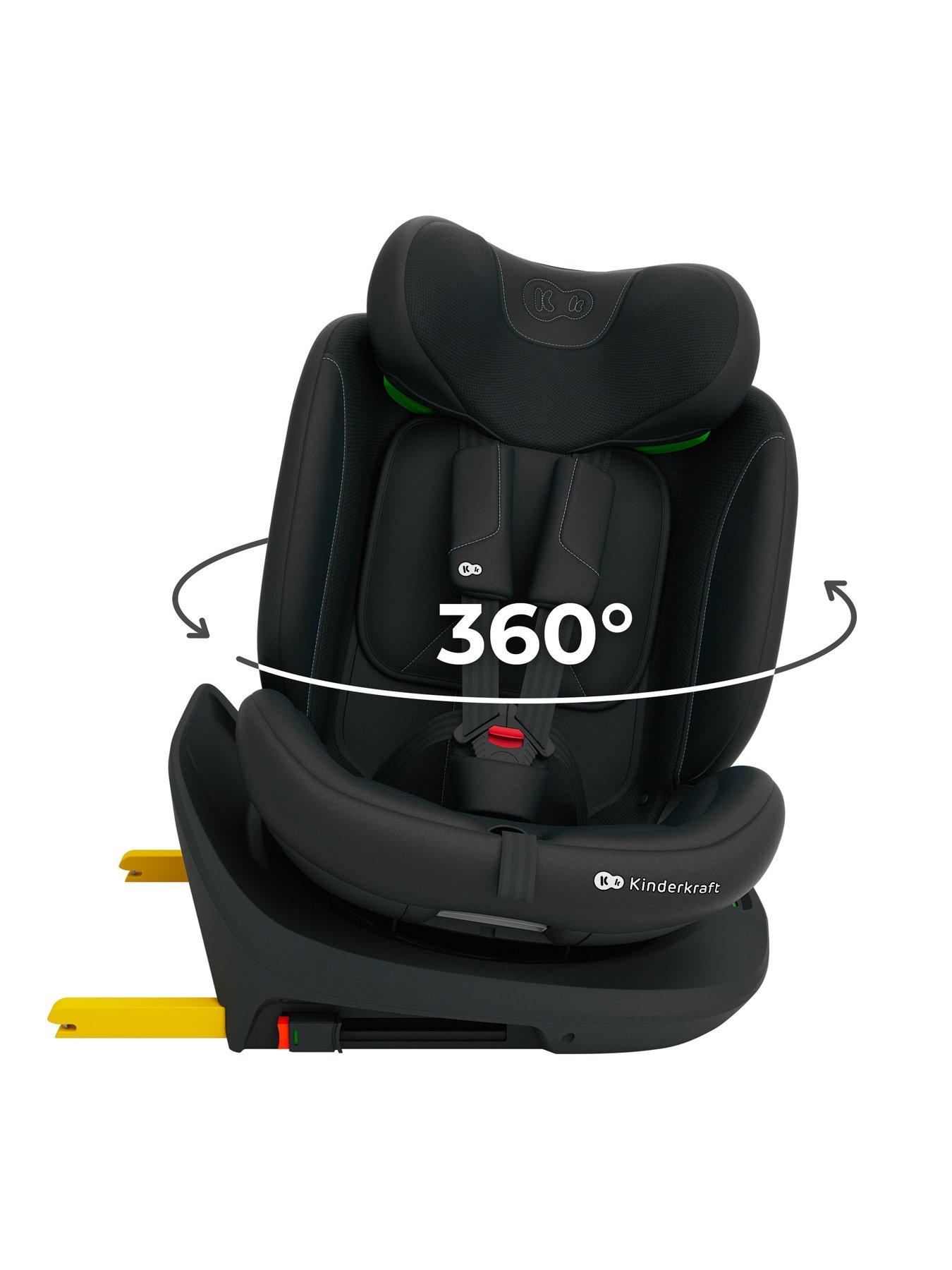 Image 5 of 8 of Kinderkraft I-Grow 2 PLUS i-Size Car Seat - Black