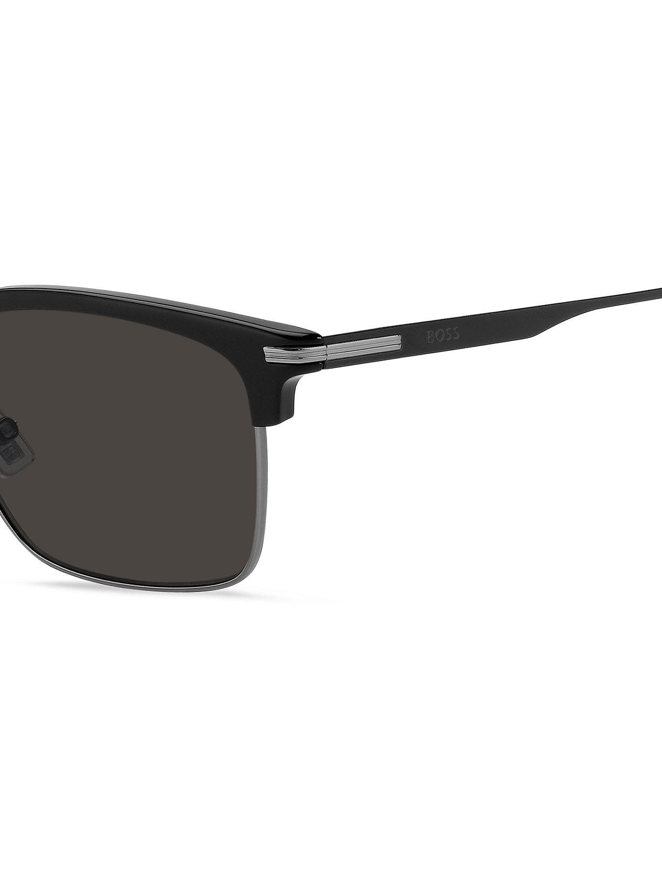 boss-rectangular-browline-sunglasses-dark-greydetail