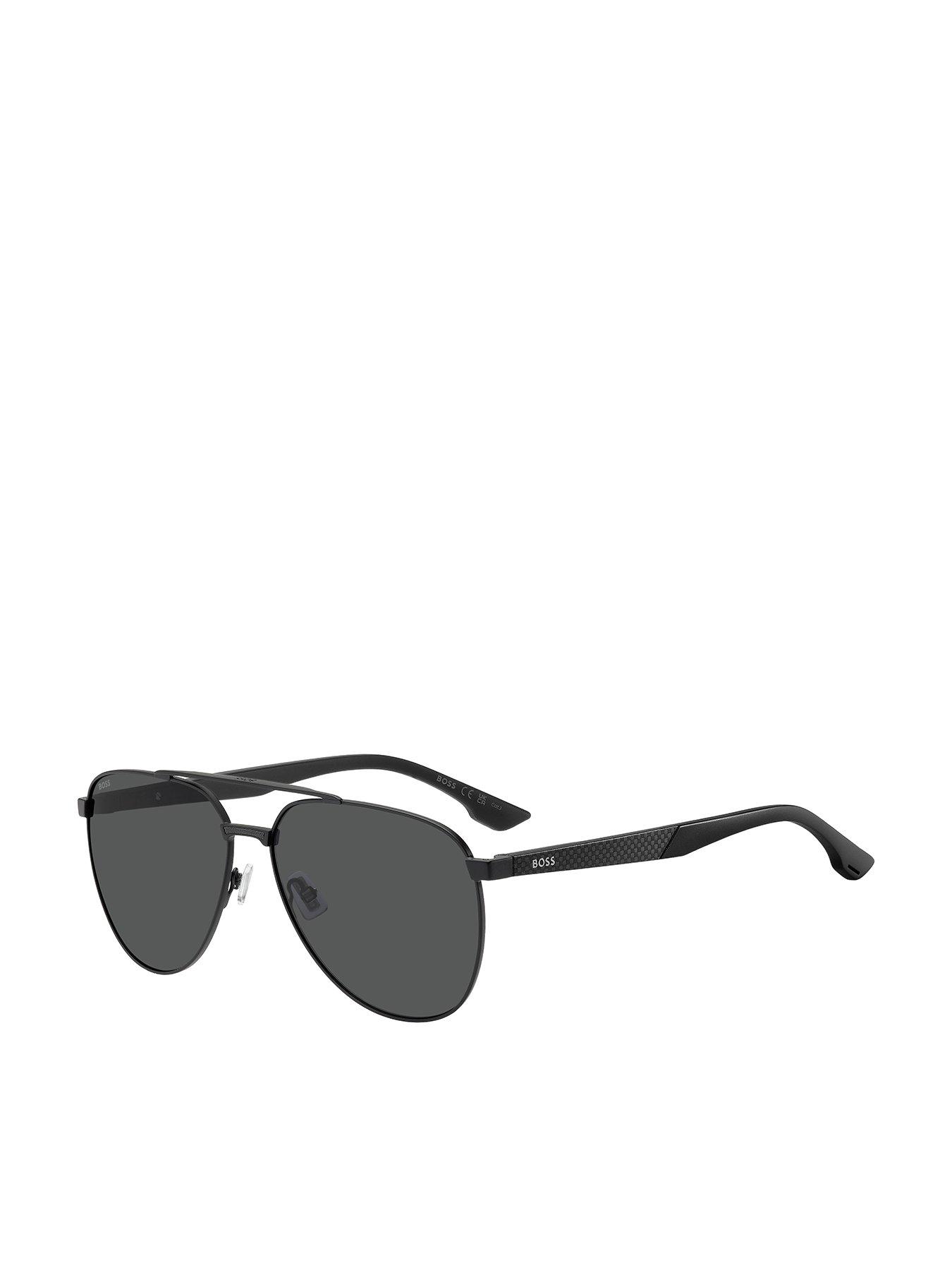 boss-pilot-sunglasses-matte-blackfront