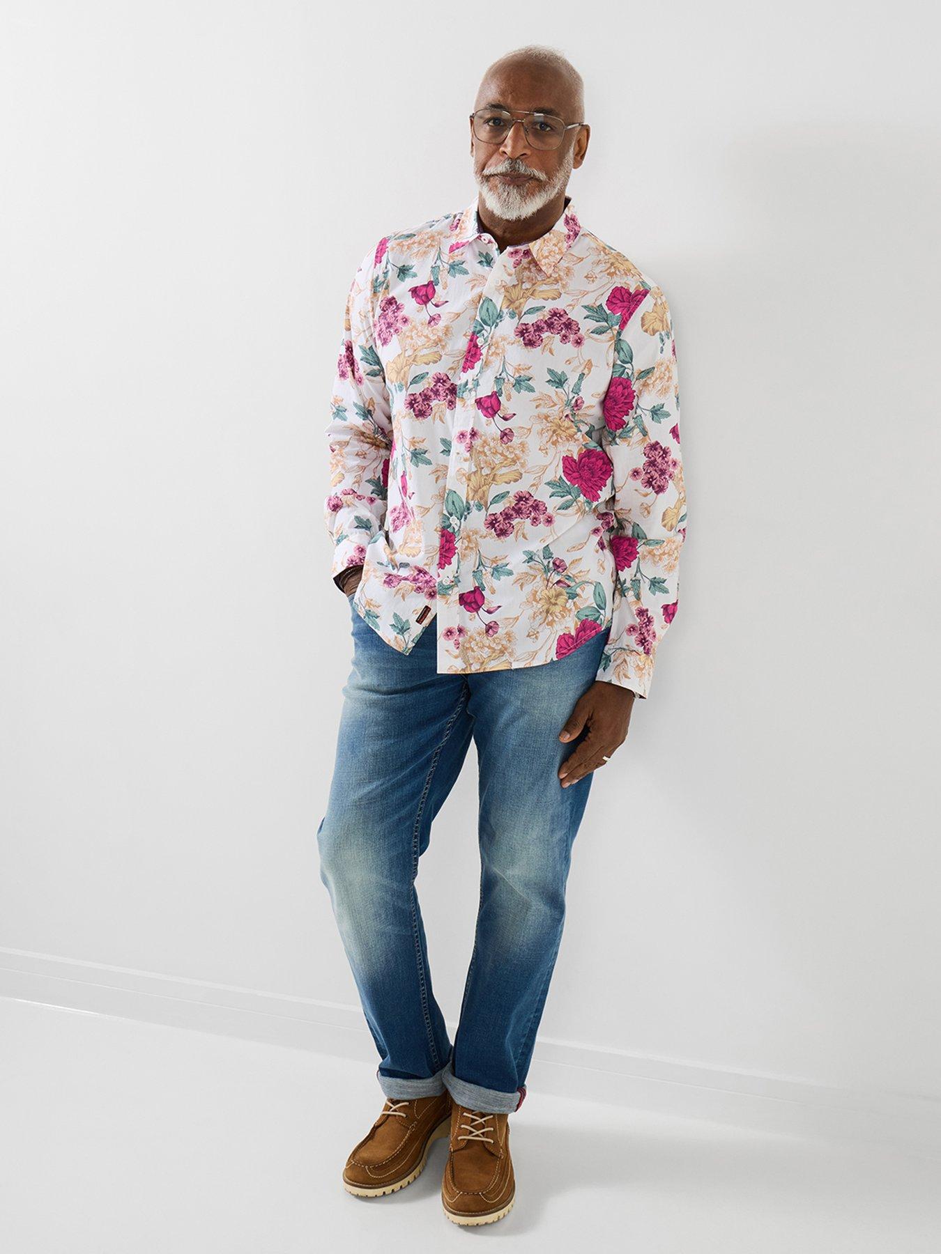 Image 5 of 6 of Joe Browns Joe Browns Fantastic Floral Long Sleeve Shirt