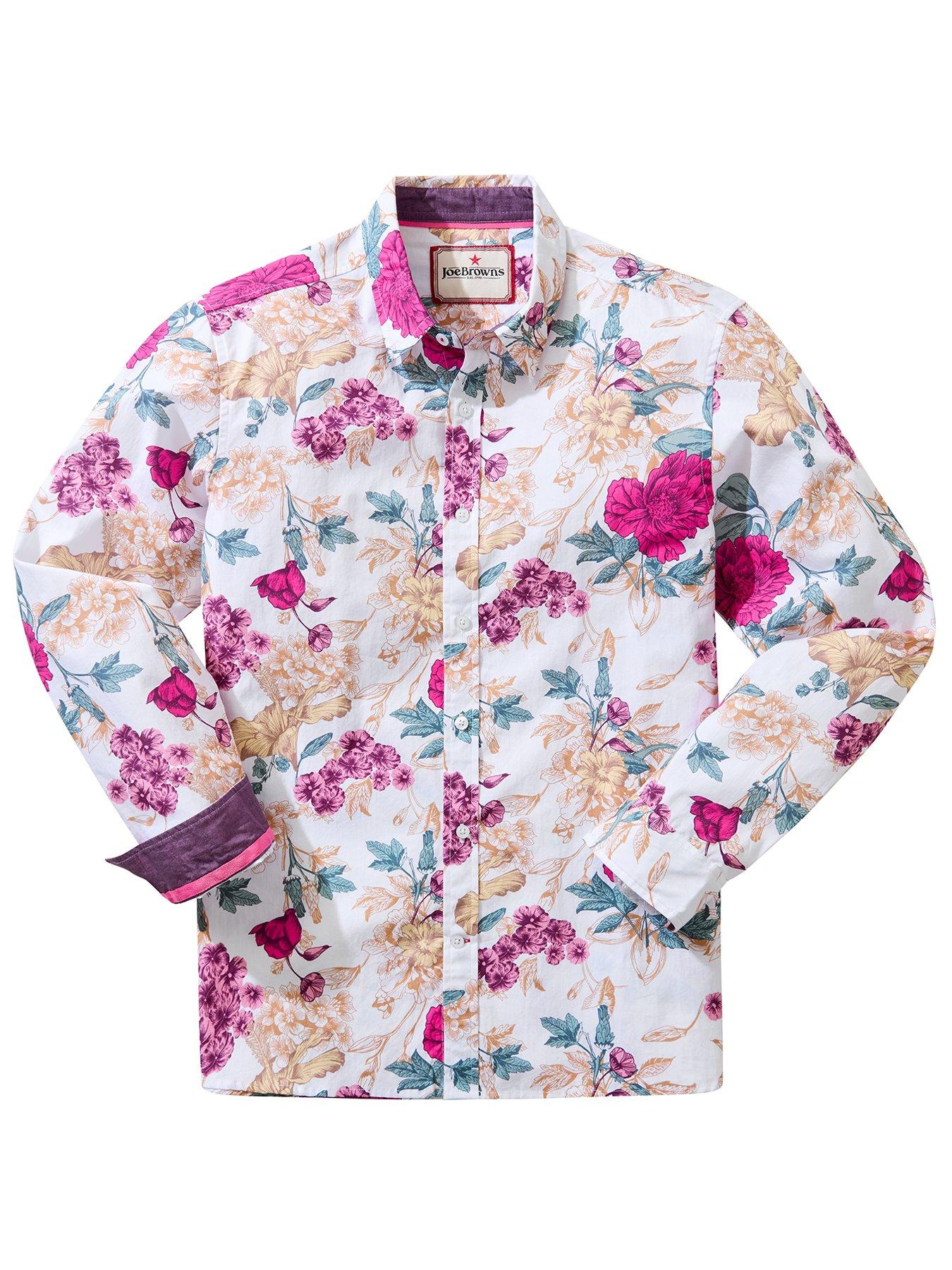 Image 6 of 6 of Joe Browns Joe Browns Fantastic Floral Long Sleeve Shirt