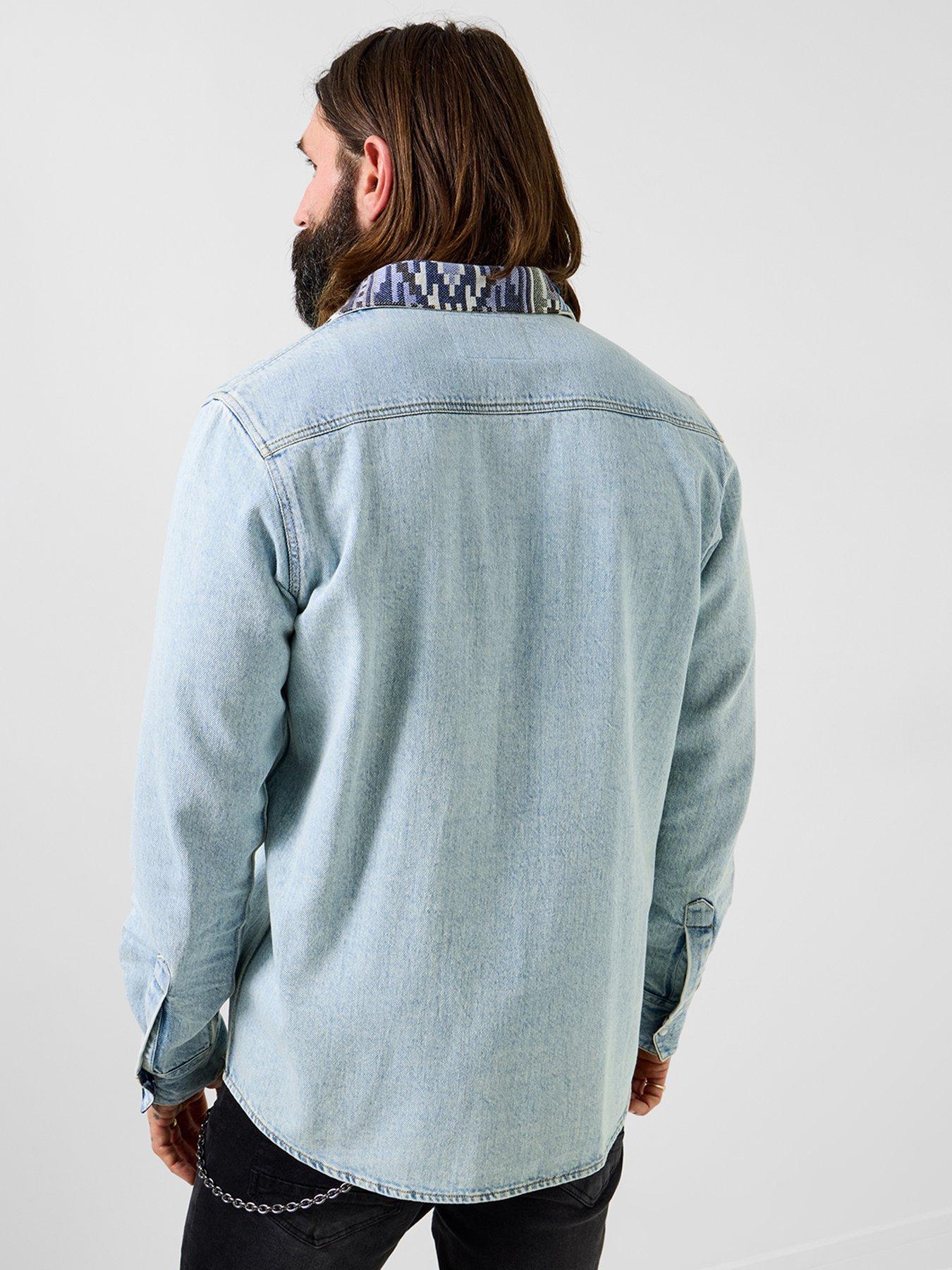 Image 2 of 6 of Joe Browns Joe Browns Customised Long Sleeve Denim Shirt