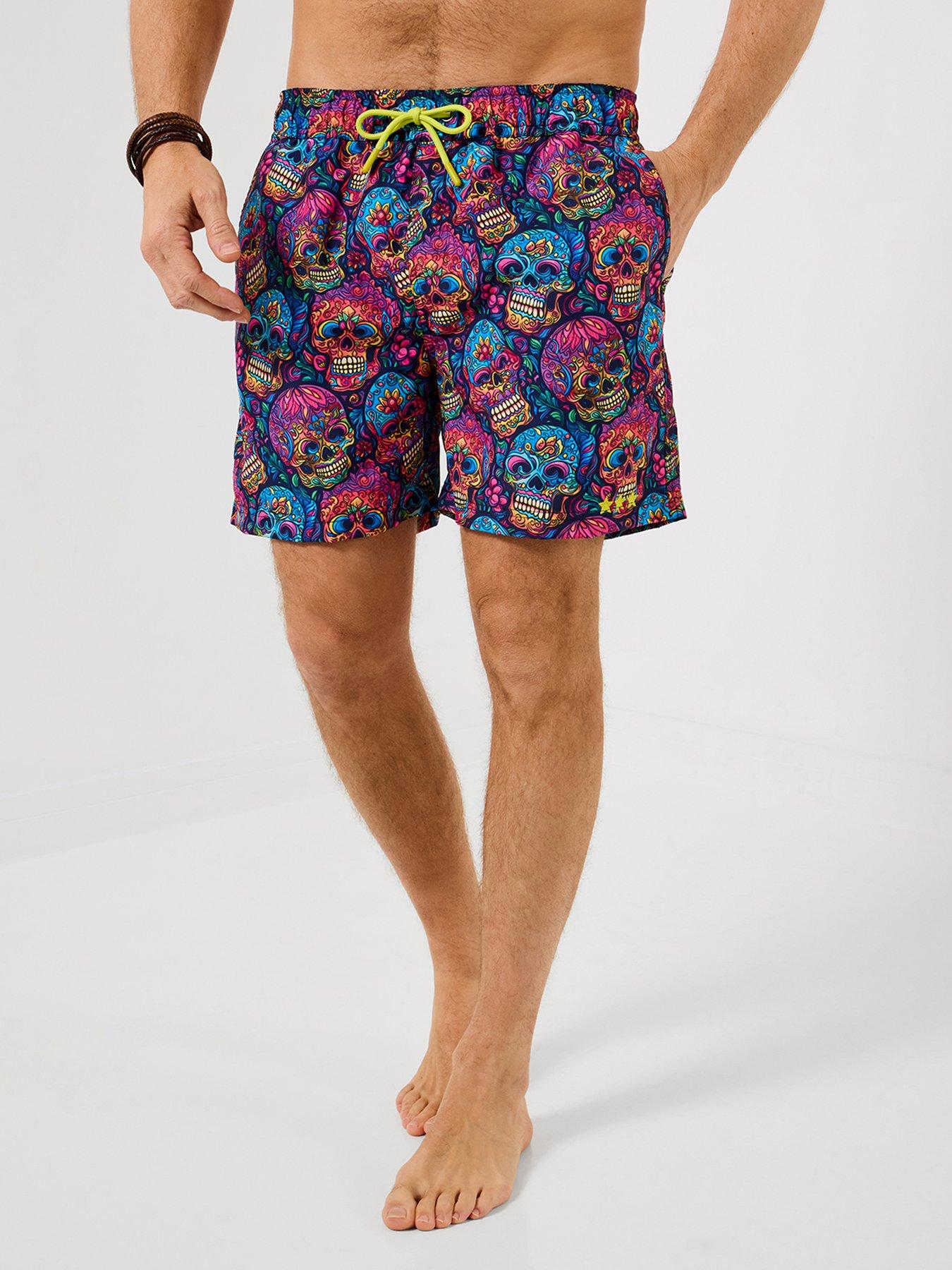 Joe Browns Joe Browns Sensational Skull Swim Shorts