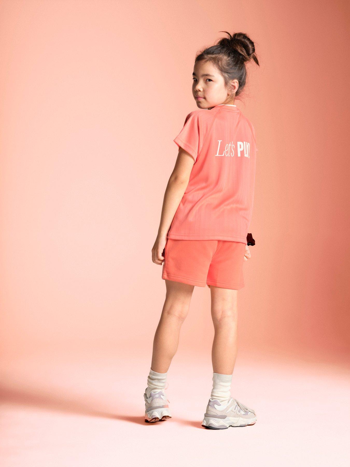 Image 2 of 5 of Miss Kick Girls Football Isobelle T-Shirt - Pink