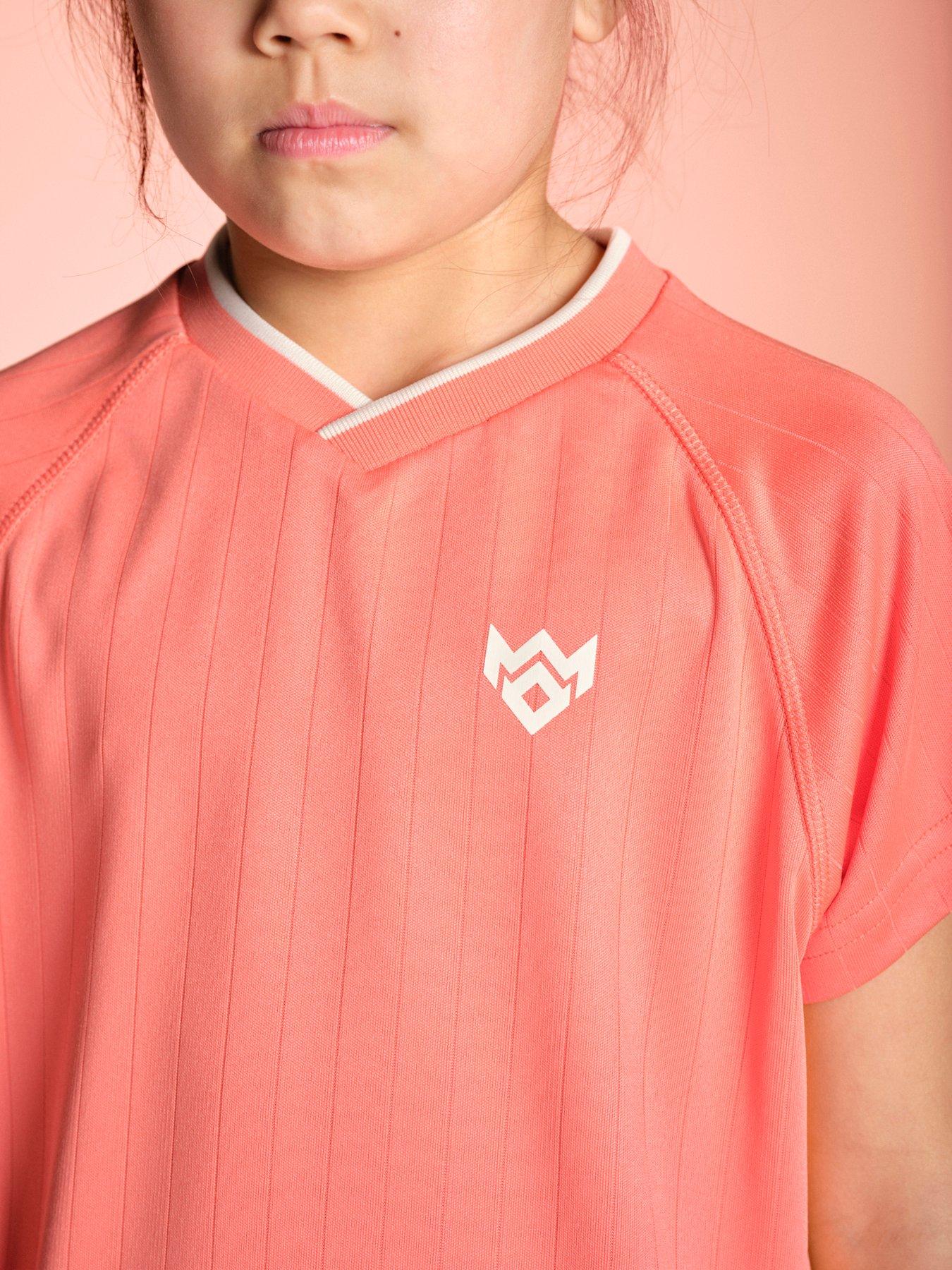 Image 4 of 5 of Miss Kick Girls Football Isobelle T-Shirt - Pink