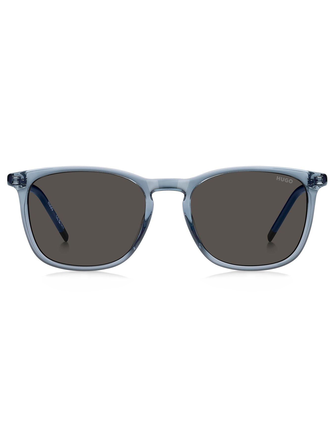 hugo-rectangular-sunglasses--blueoutfit