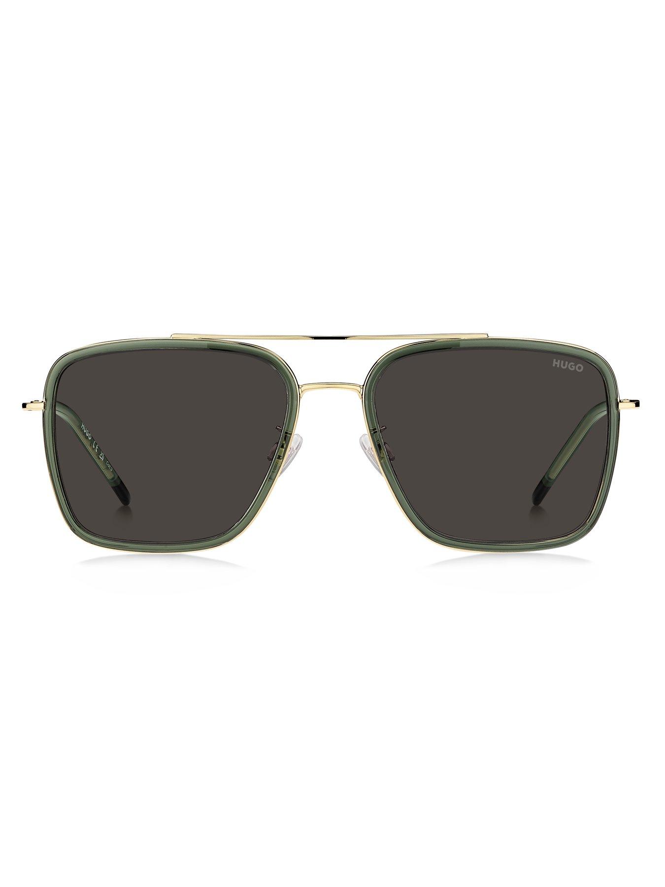 hugo-square-double-bridge-sunglasses--goldoutfit