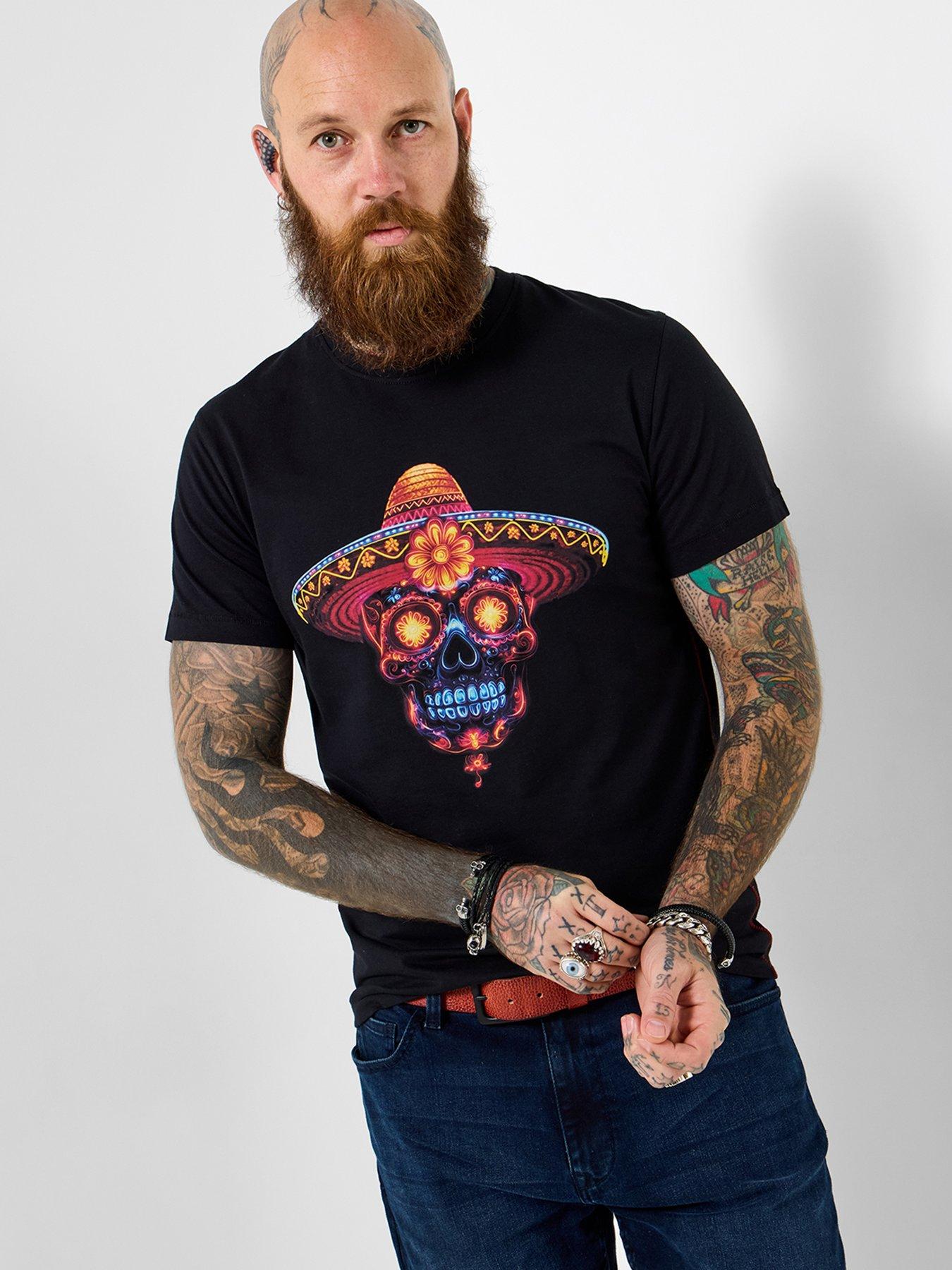 Joe Browns Joe Browns Neon Skull T-shirt