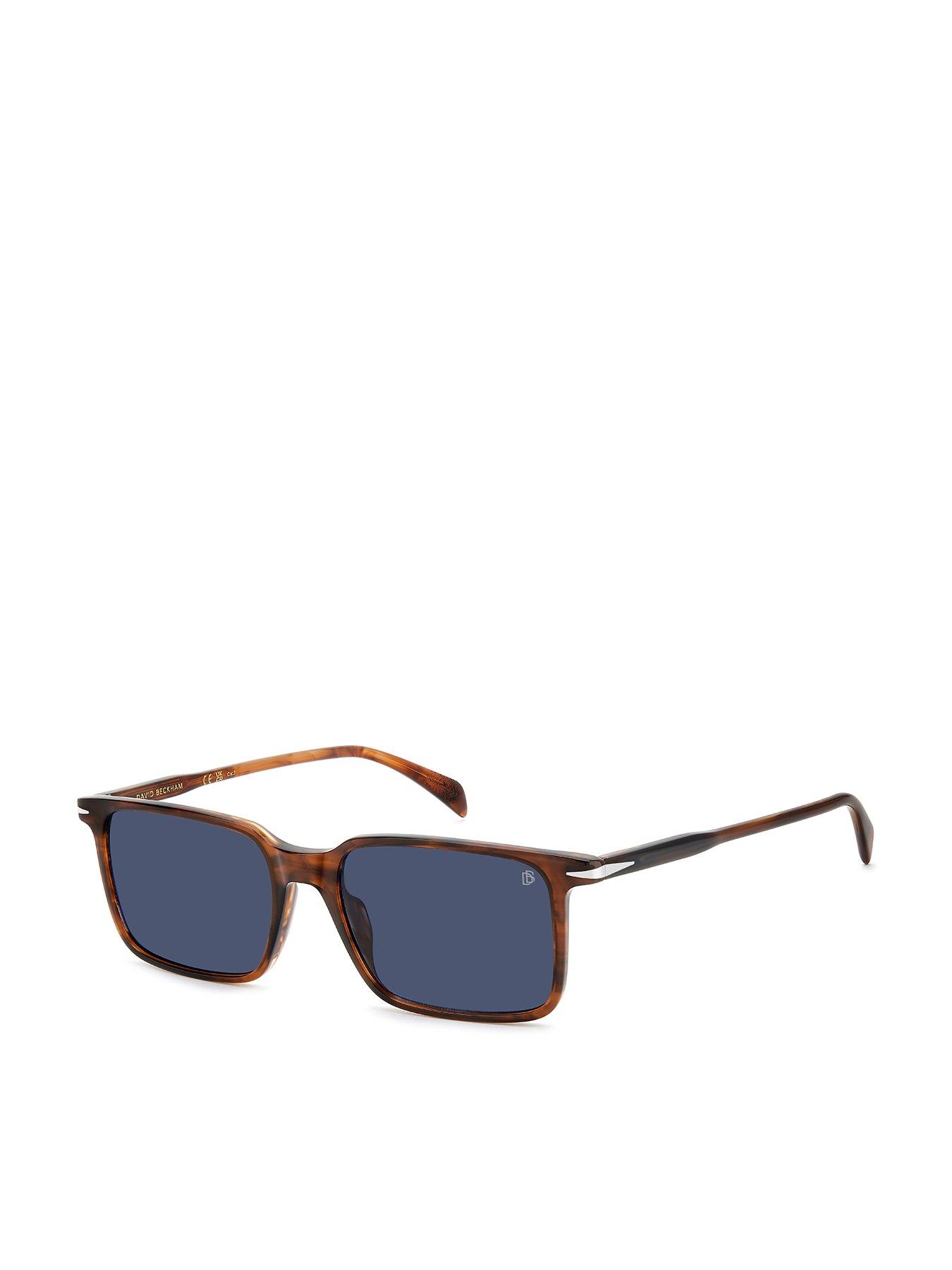 eyewear-by-david-beckham-rectangular-sunglasses--brownfront