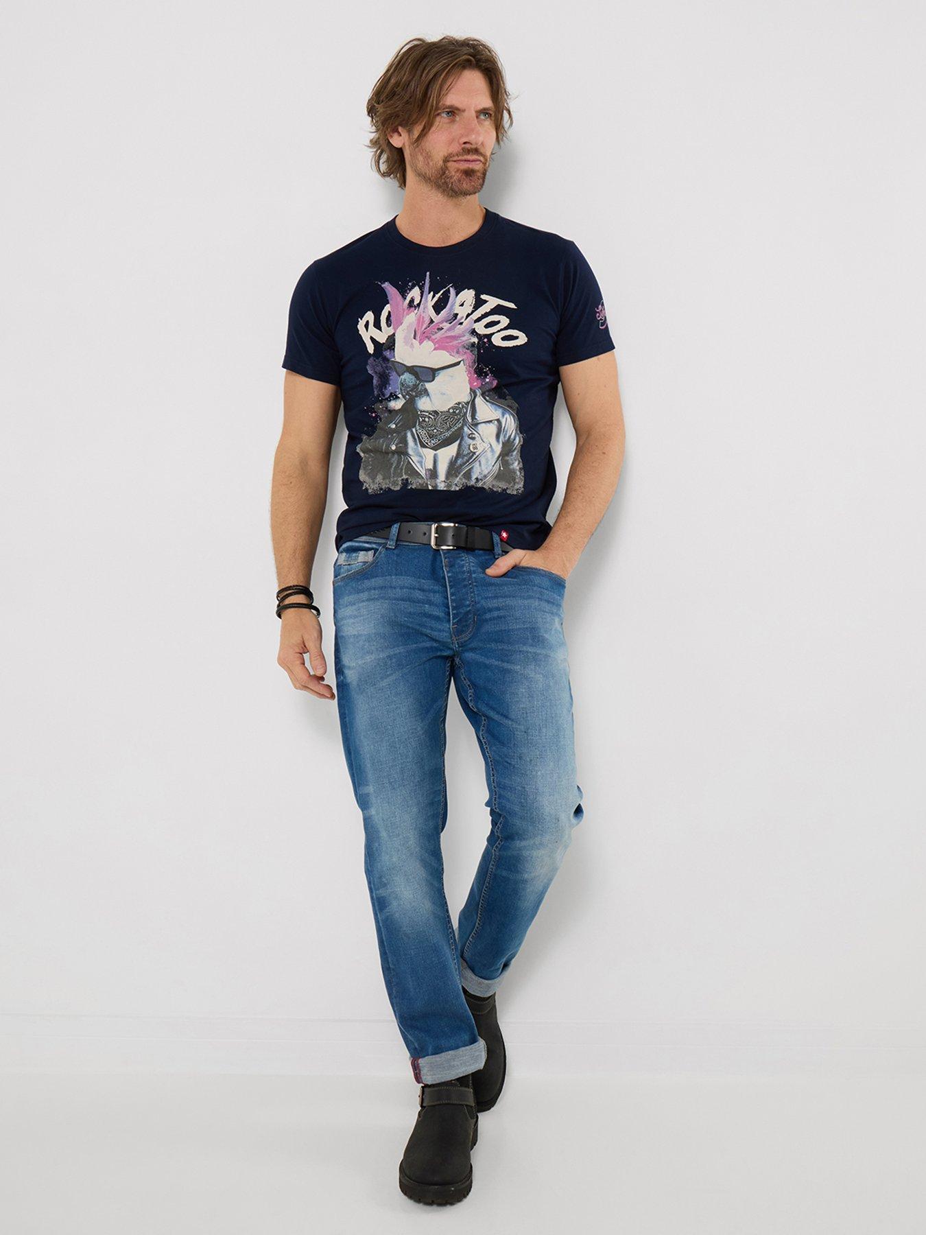 Image 3 of 5 of Joe Browns Joe Browns Rockatoo T-Shirt - Blue