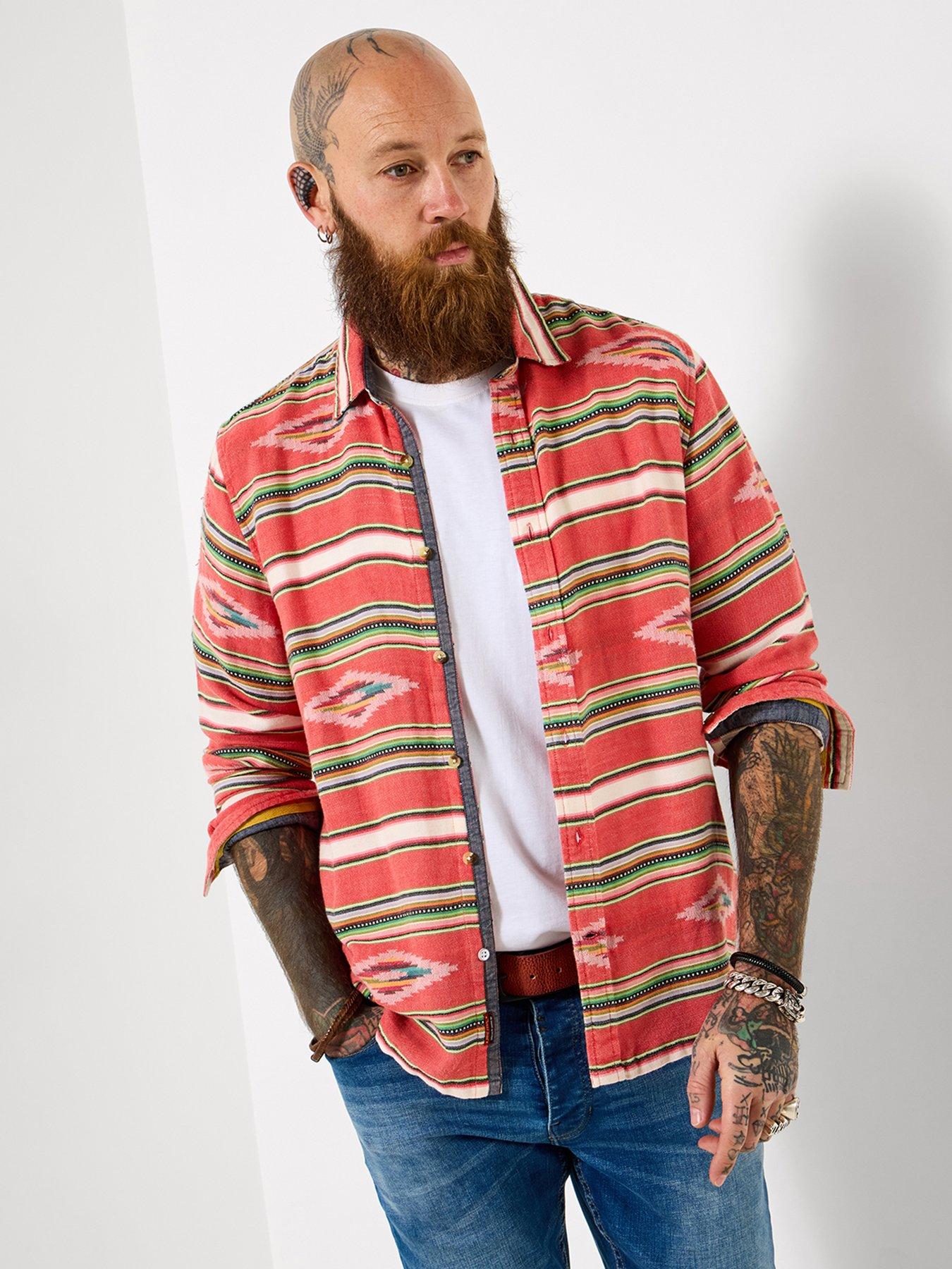 Joe Browns Joe Browns Amazing Aztec Long Sleeve Casual Shirt