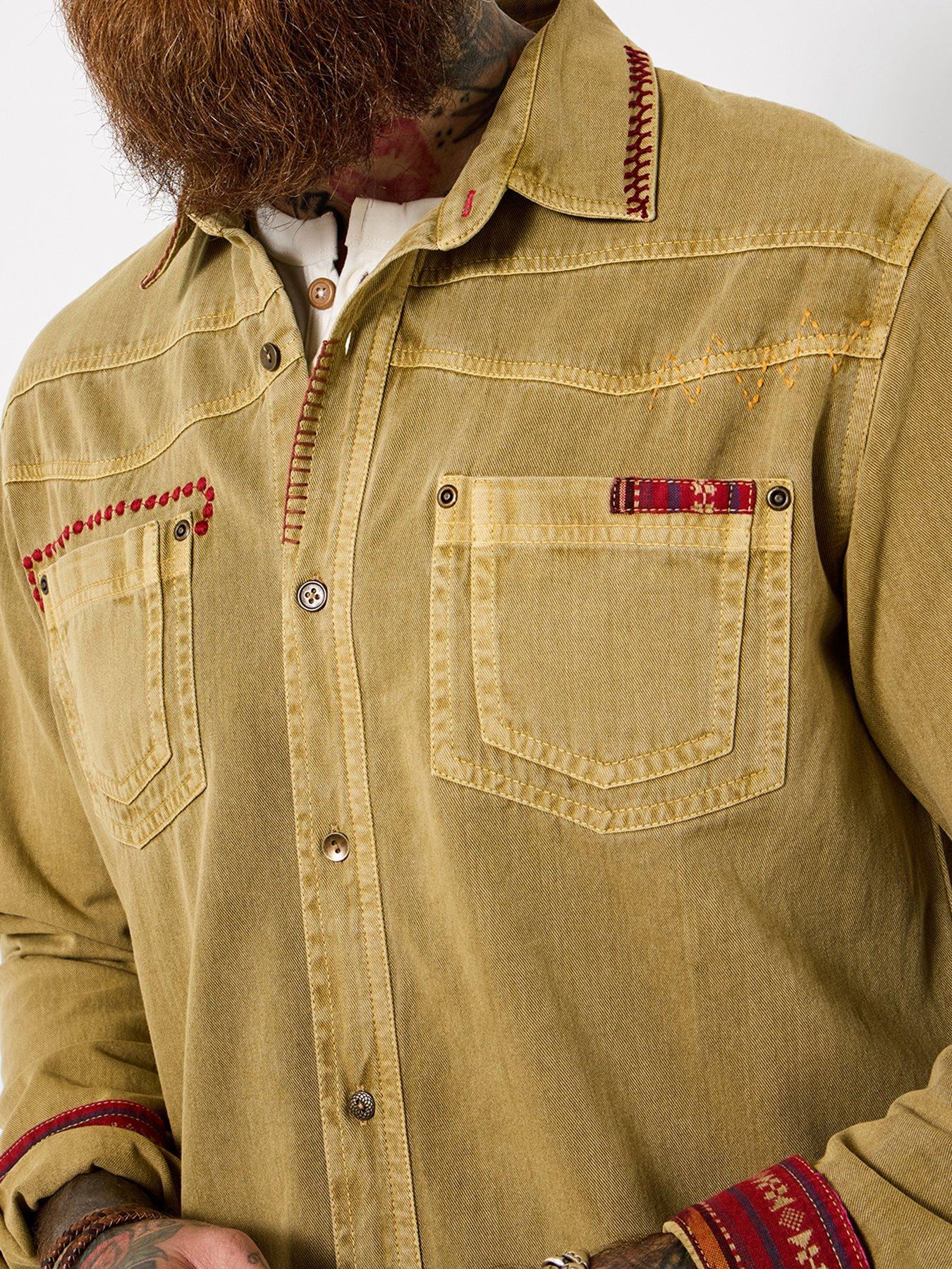 Image 4 of 7 of Joe Browns Joe Browns Customised Western Long Sleeve Shirt