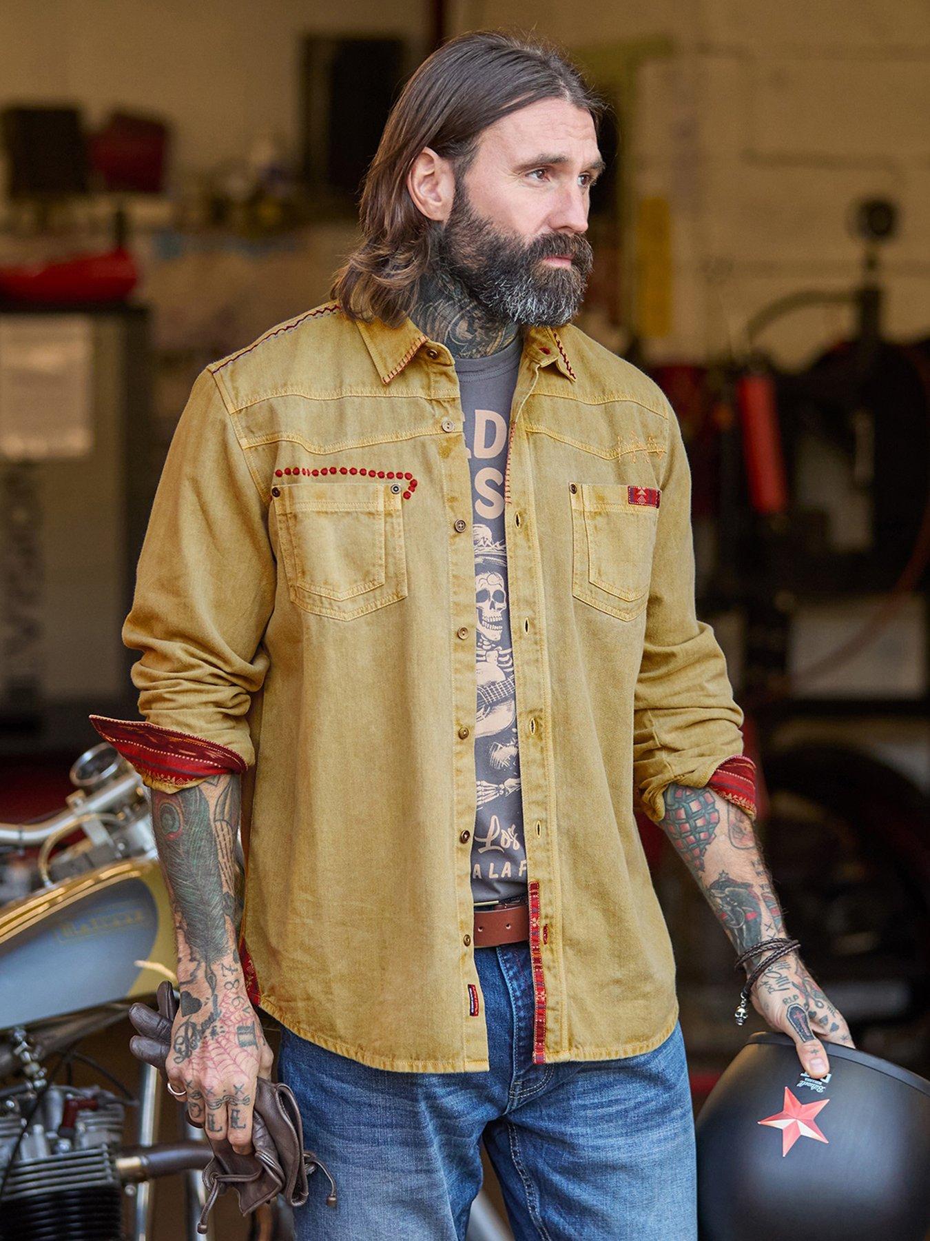 Image 6 of 7 of Joe Browns Joe Browns Customised Western Long Sleeve Shirt