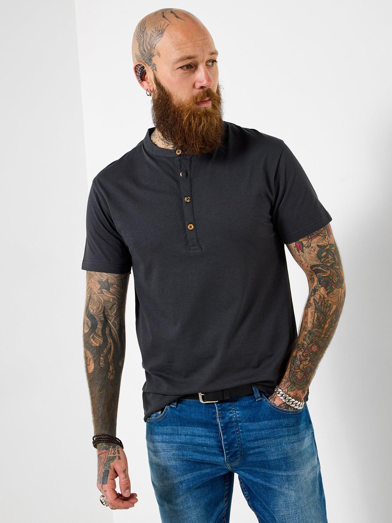 Joe Browns Joe Browns Ready For Anything Henley T-shirt