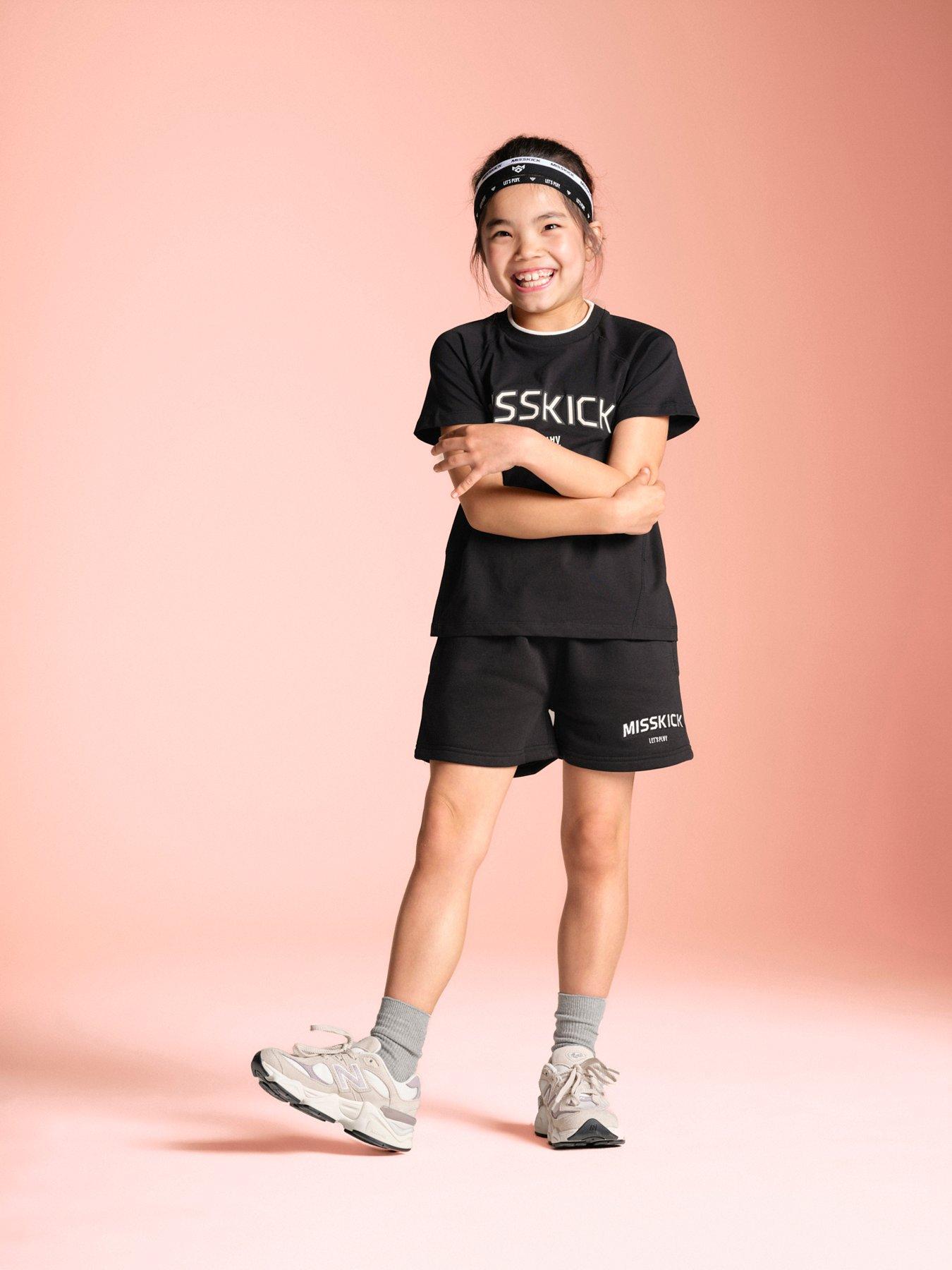 Miss Kick Girls Football Willow Short - Black