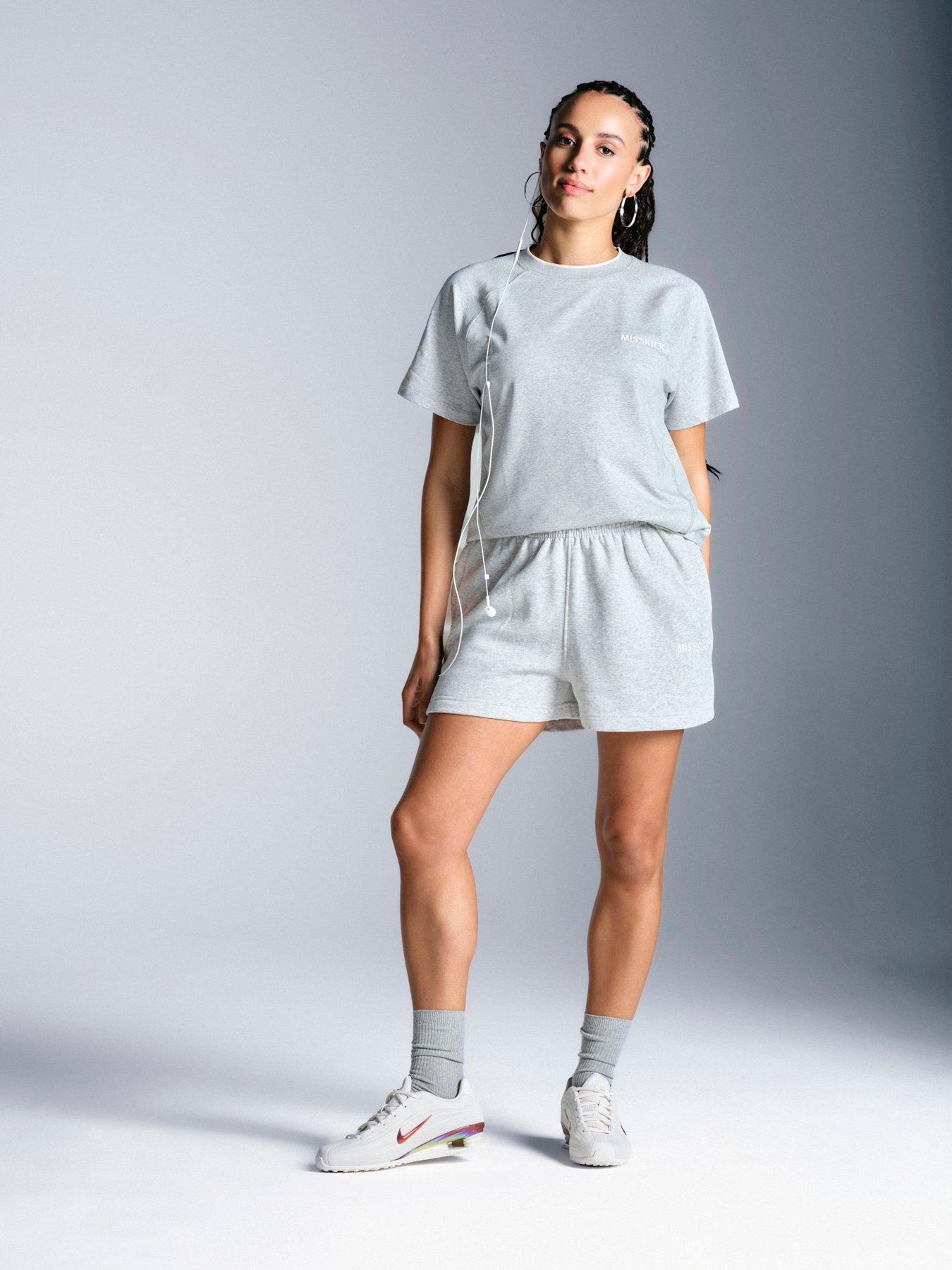 Image 3 of 5 of Miss Kick Womens Football Campo Short - Grey