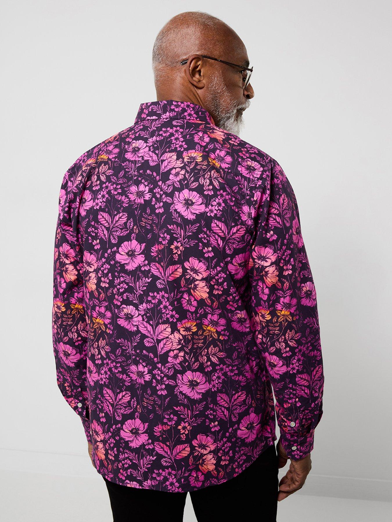 Image 6 of 7 of Joe Browns Joe Browns Ombre Floral Long Sleeve Shirt