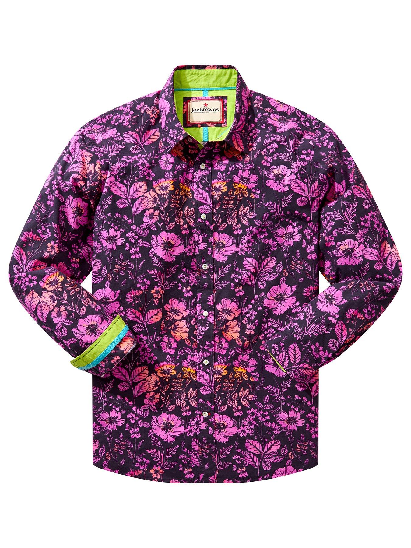 Image 7 of 7 of Joe Browns Joe Browns Ombre Floral Long Sleeve Shirt