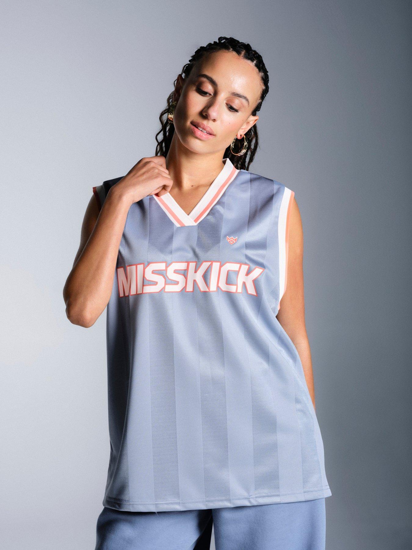 Miss Kick Womens Football Reece Football Vest - Blue