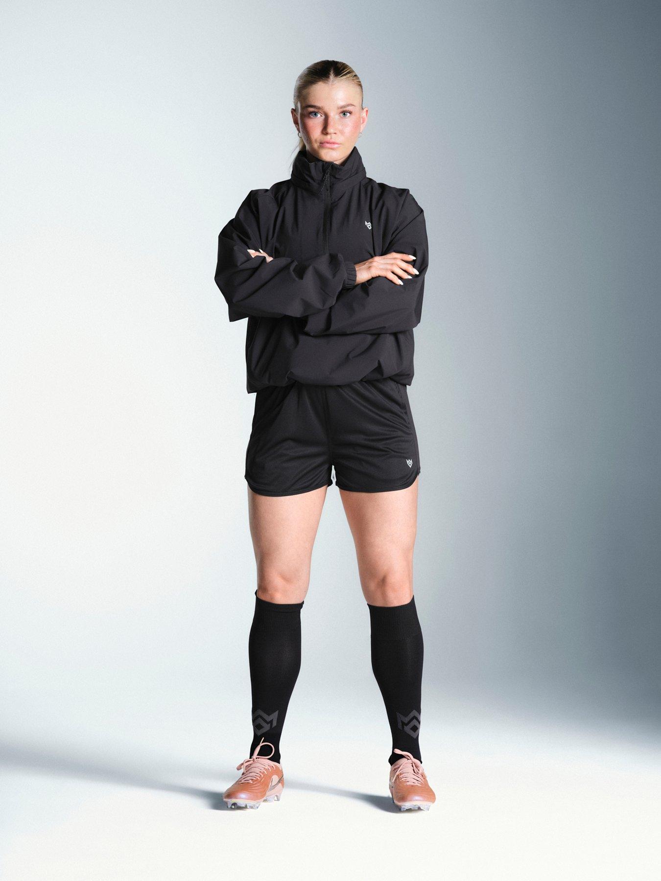 Miss Kick Womens Football Stadio Short - Black