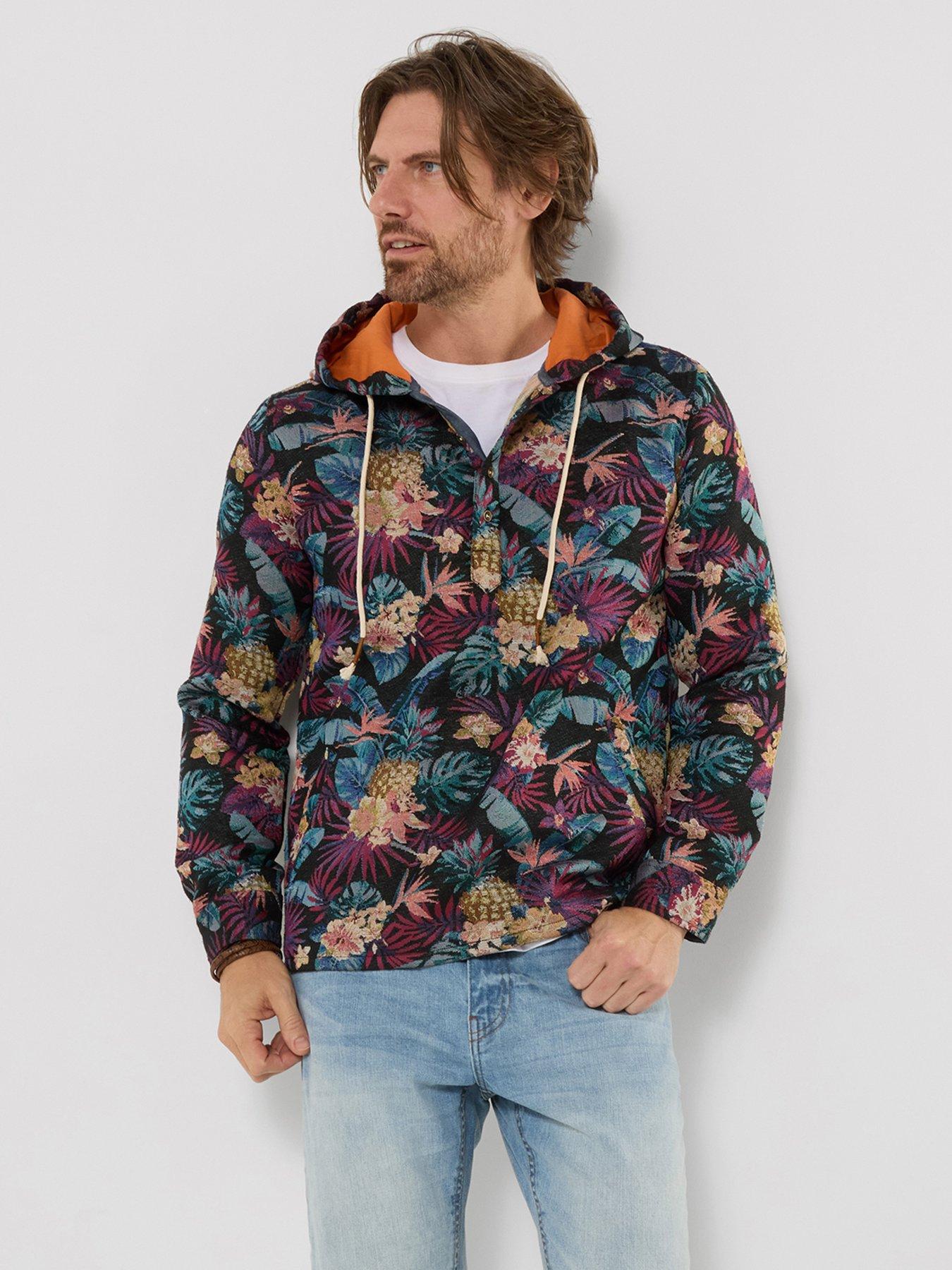 Joe Browns Joe Browns Tropical Times Jacquard Hoodie